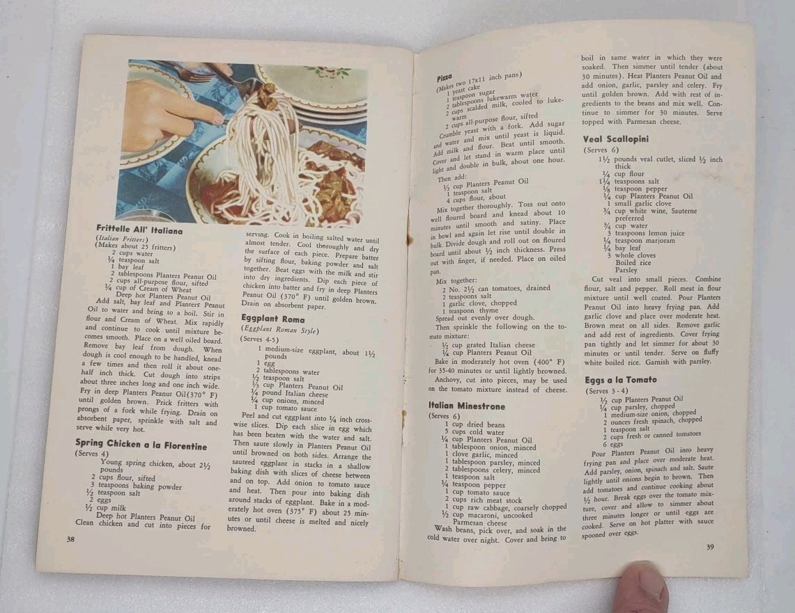 (2) LOT 1955 Meat Recipes ‘Round The World & 1948 Cooking The Modern Way