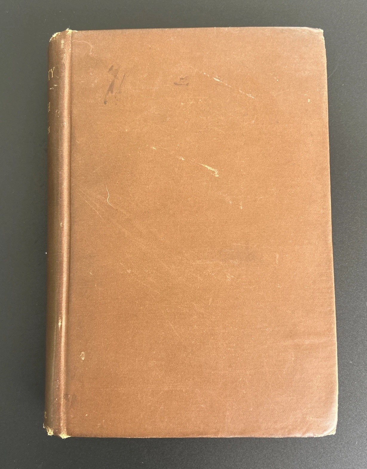 ANTIQUE 1884 RELIGIOUS BOOK THE REALITY OF FAITH BY NEWMAN SMYTH NY SCRIBNER’S