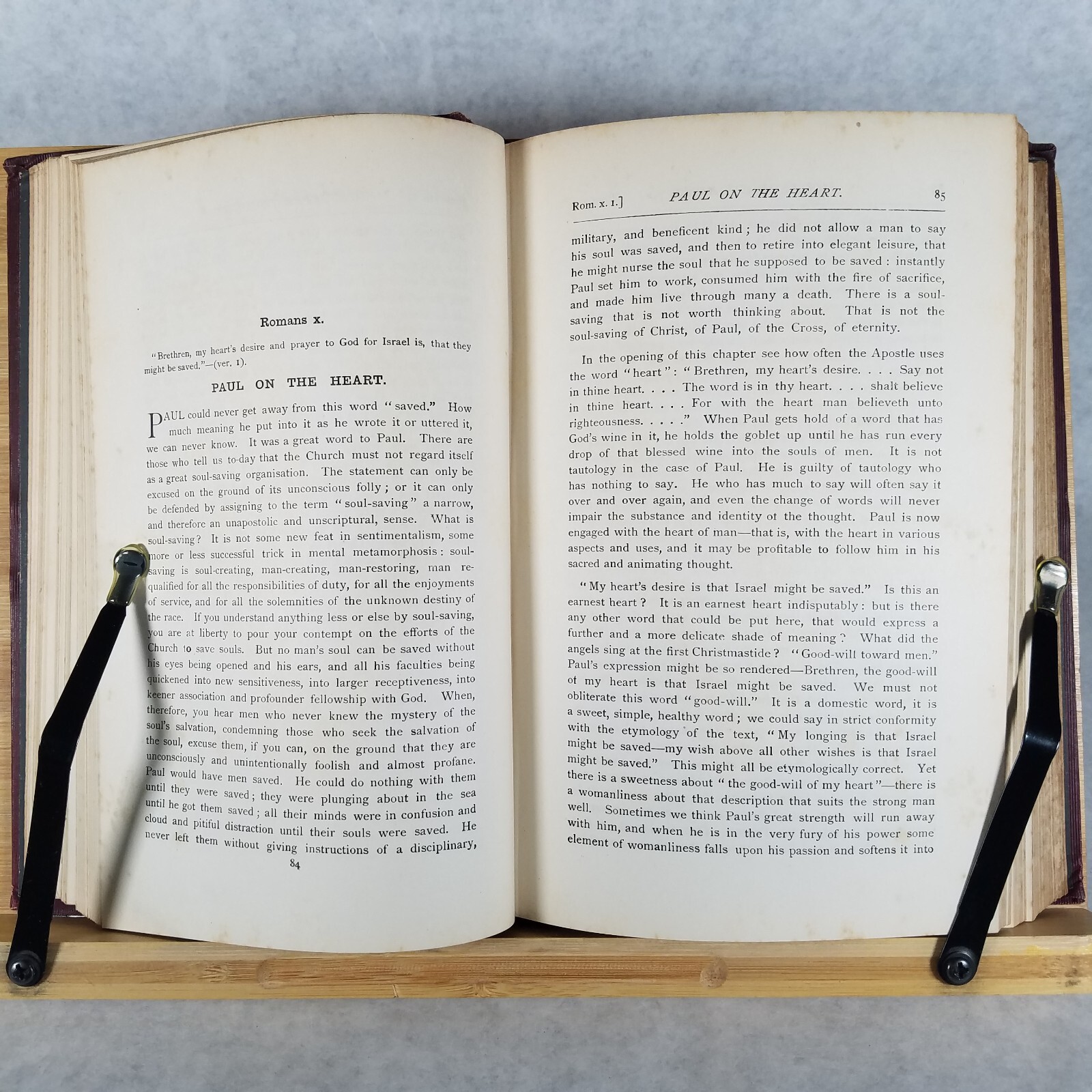 The People’s Bible Vol 24: Romans – Galatians – 1896 Hardcover by Joseph Parker