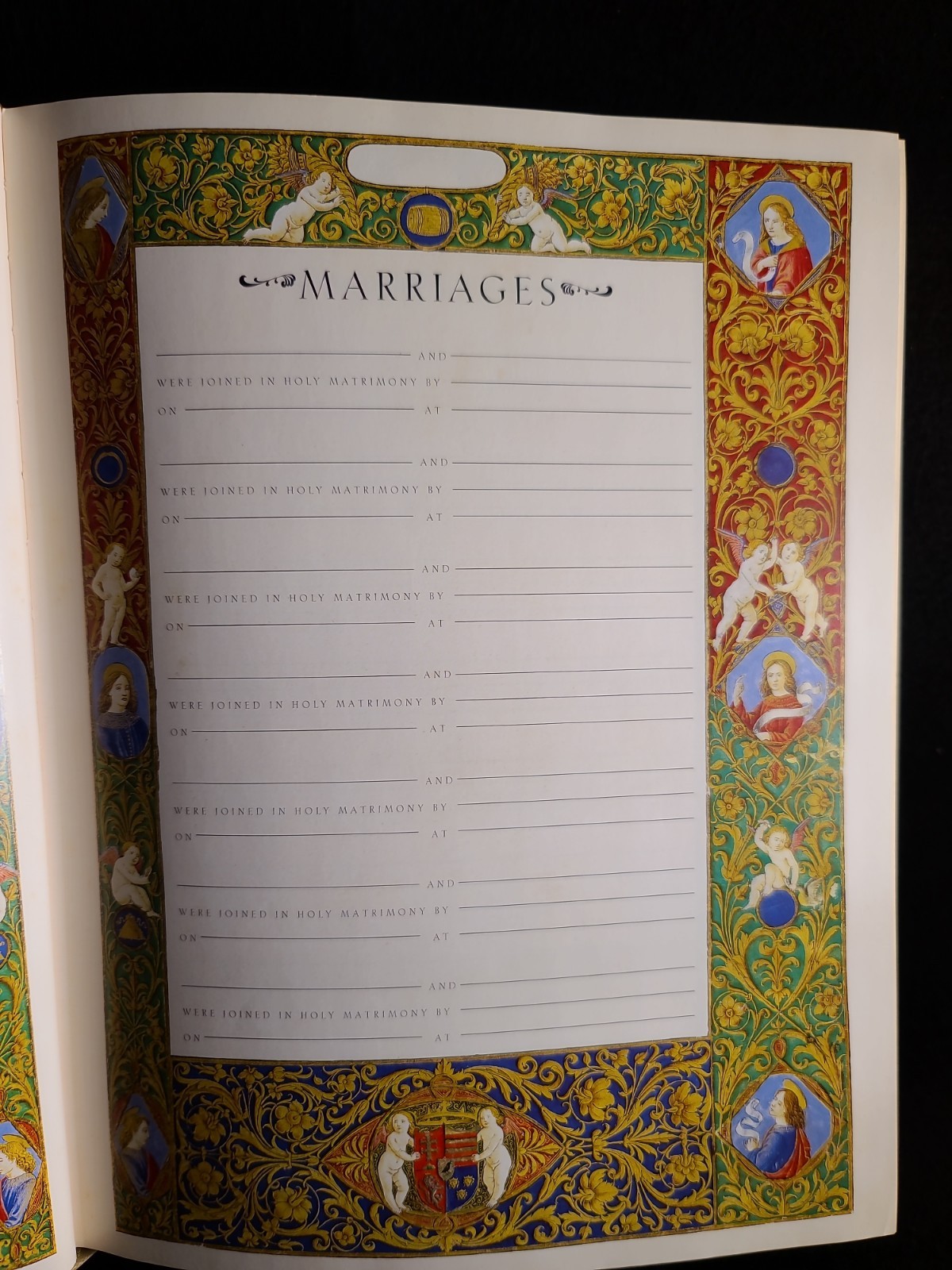 Holy Bible Illuminated Family Edition KJV Thunder Bay Press 2000 Illustrated