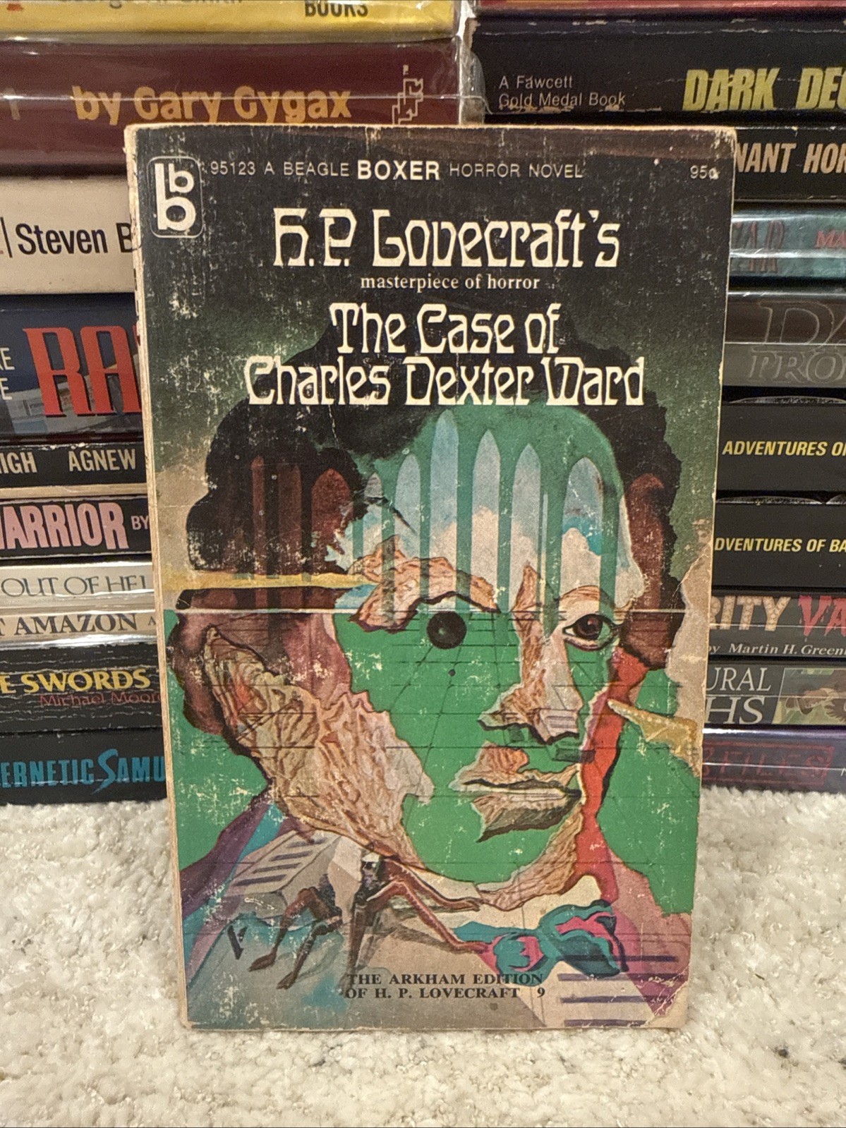H P Lovecraft / THE CASE OF CHARLES DEXTER WARD 1971 Beagle Paperback