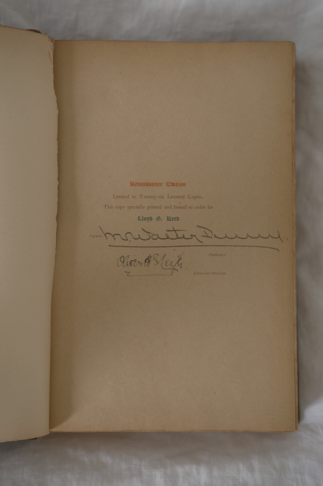 GRAIL Extremely Scarce 1 of 26 Descartes Method & Meditations Fine Binding 1901