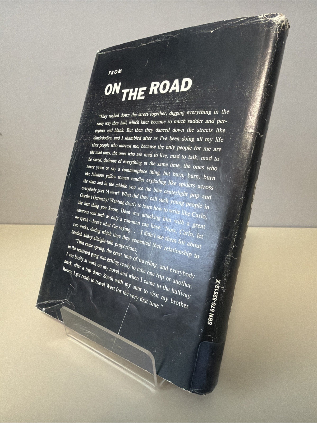 On The Road – Jack Kerouac Viking Press 1971 Compass Ed. 14th Printing Hardcover