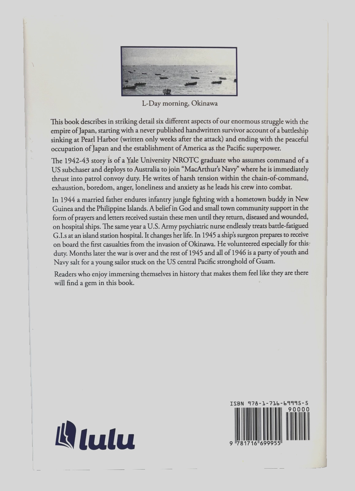 Pacific War Stories by Richard Allison Signed HC,F/F, 75th anniversary of WWII
