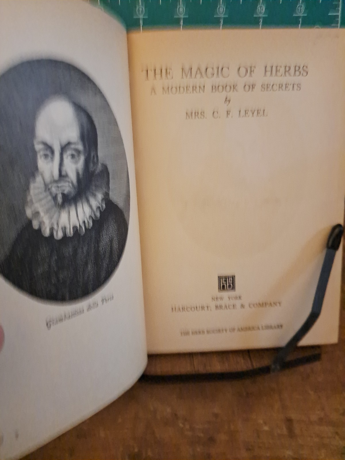 The Magic of Herbs, a modern book of secrets by C. F. Leyel – 1926 1st Free Ship