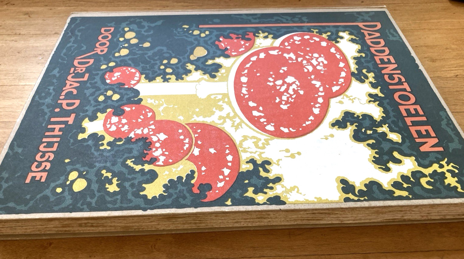 MUSHROOMS-1929 DUTCH BOOK-PADDENSTOELEN by Door Dr. Jac P Thijsse-A to Z-CARDS