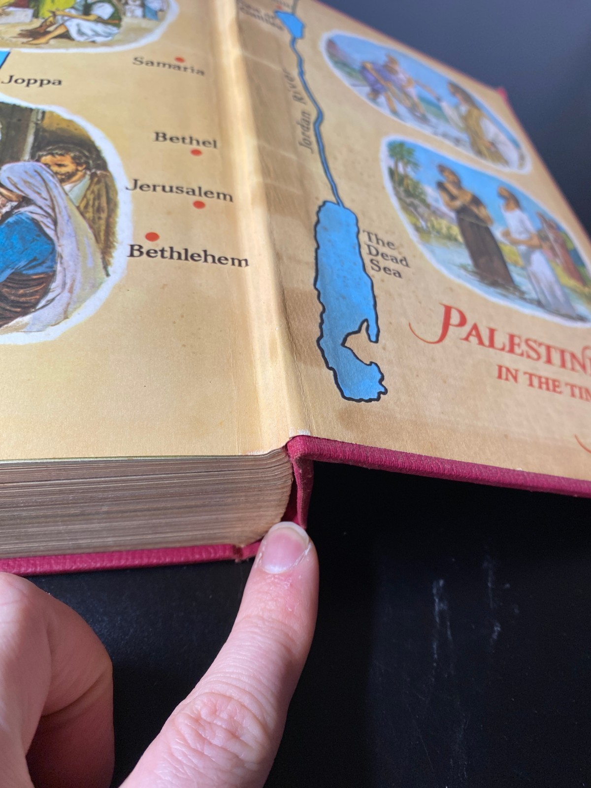 Egermeier’s Bible Story Book (1969) Warner Press Hardcover Illustrated