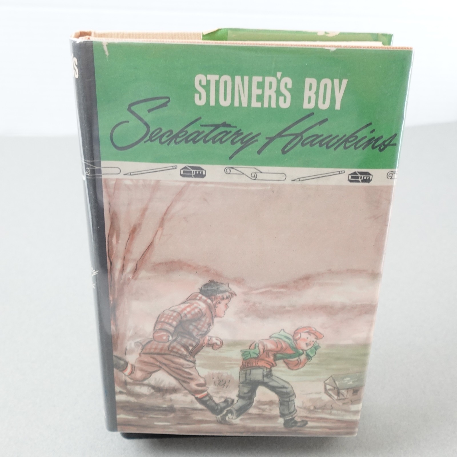 Stoner’s Boy by Seckatary Hawkins Hardcover 1948 Juvenile Fiction Mystery Boys