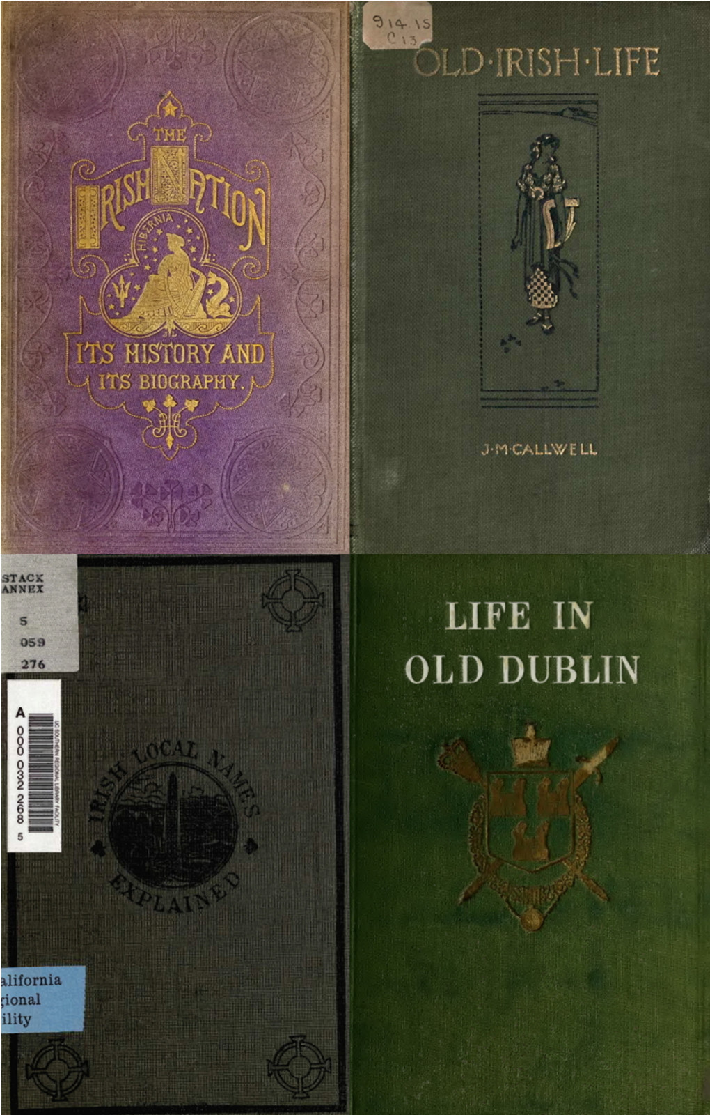 150 Old Books on Ireland Irish History Genealogy Ancestry Records – Vol.3 on DVD