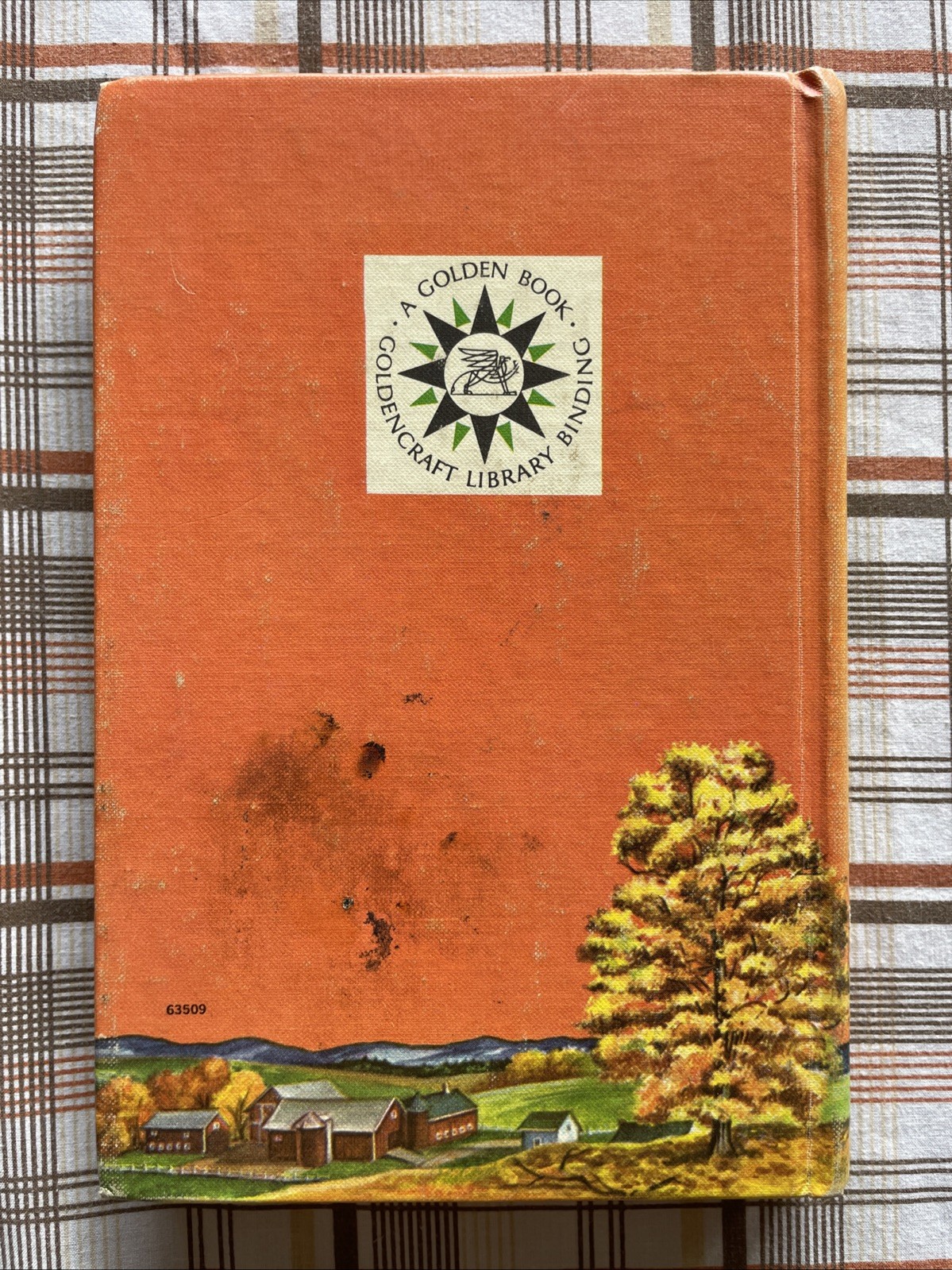 Trees: A Golden Nature Guide to Familiar American Trees (1956 Vintage Ex-Lib HC)