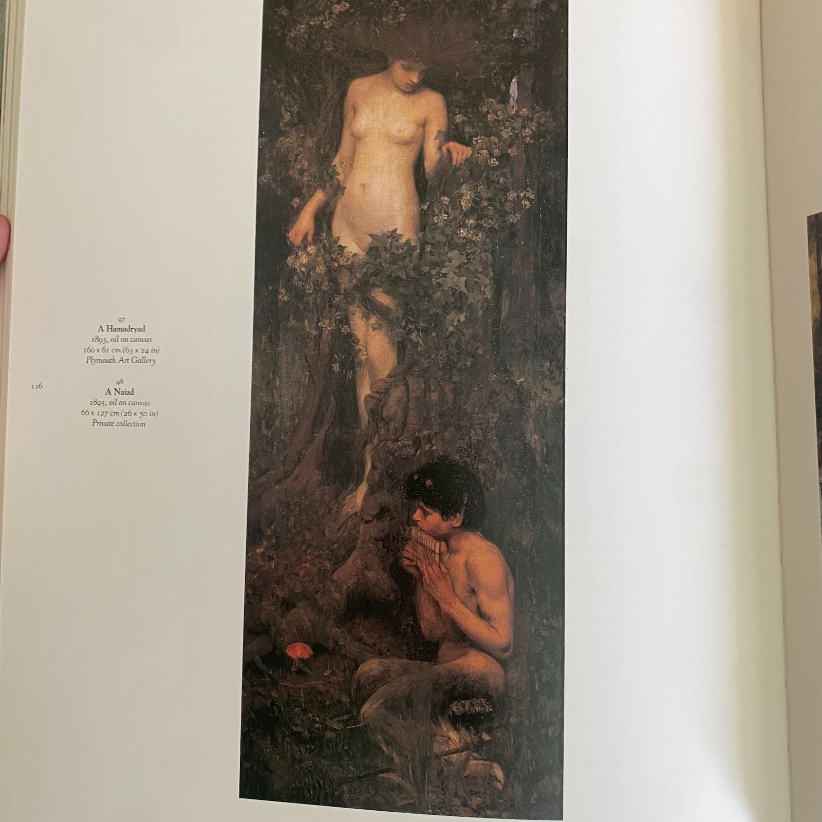 J.W. Waterhouse Phaidon 2002 Hardcover Oversized Illustrated Art Book