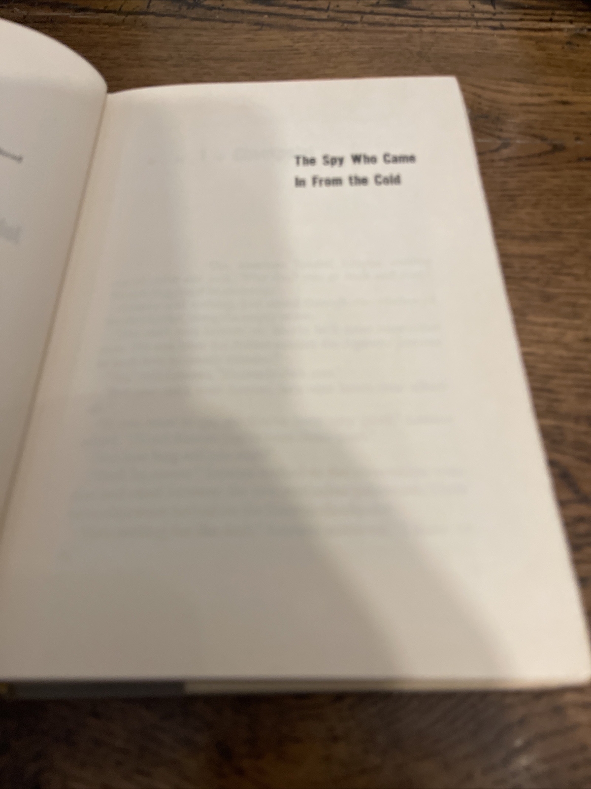 The Spy Who Came in From the Cold by John Le Carre 1963 Book Club Edition Vint