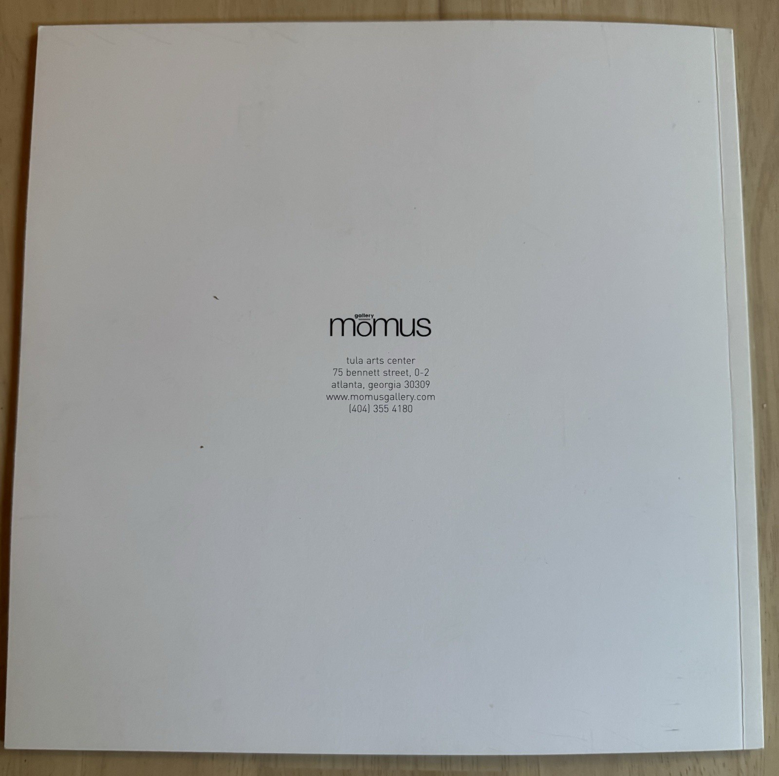 Mona Kuhn: Photography – Catalogue For Exhibit At The Momus Gallery, 2002