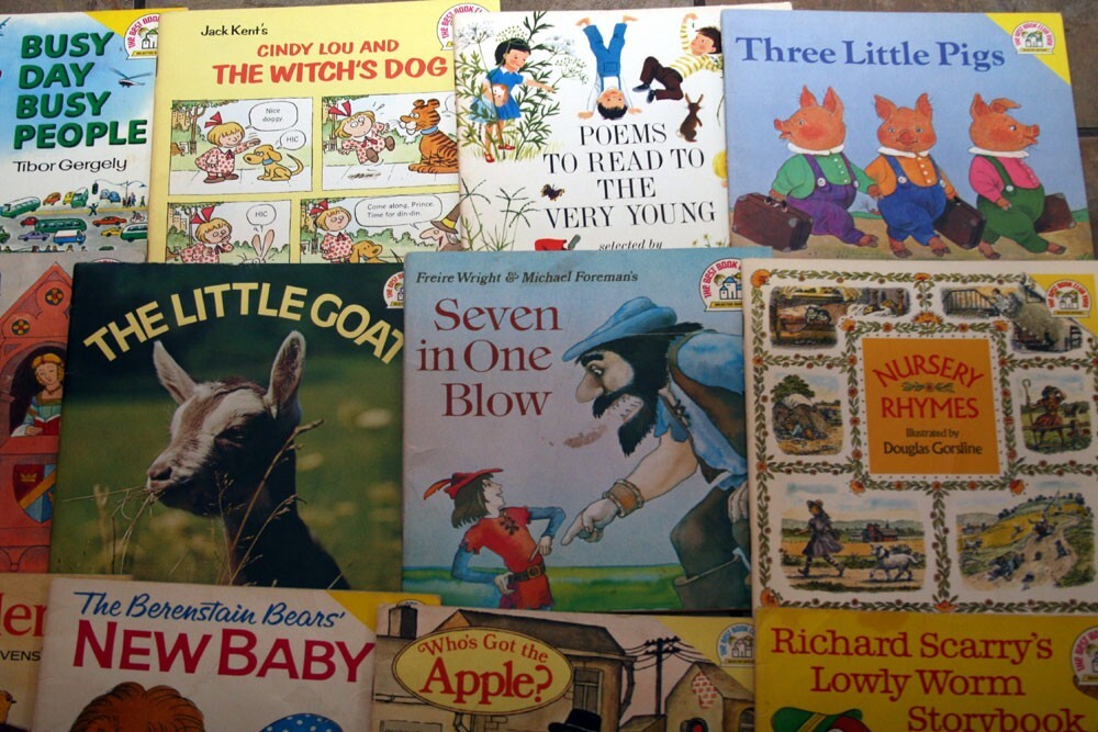 Lot of 37 BEST BOOK CLUB EVER Vintage Children’s Books Random House Pictureback