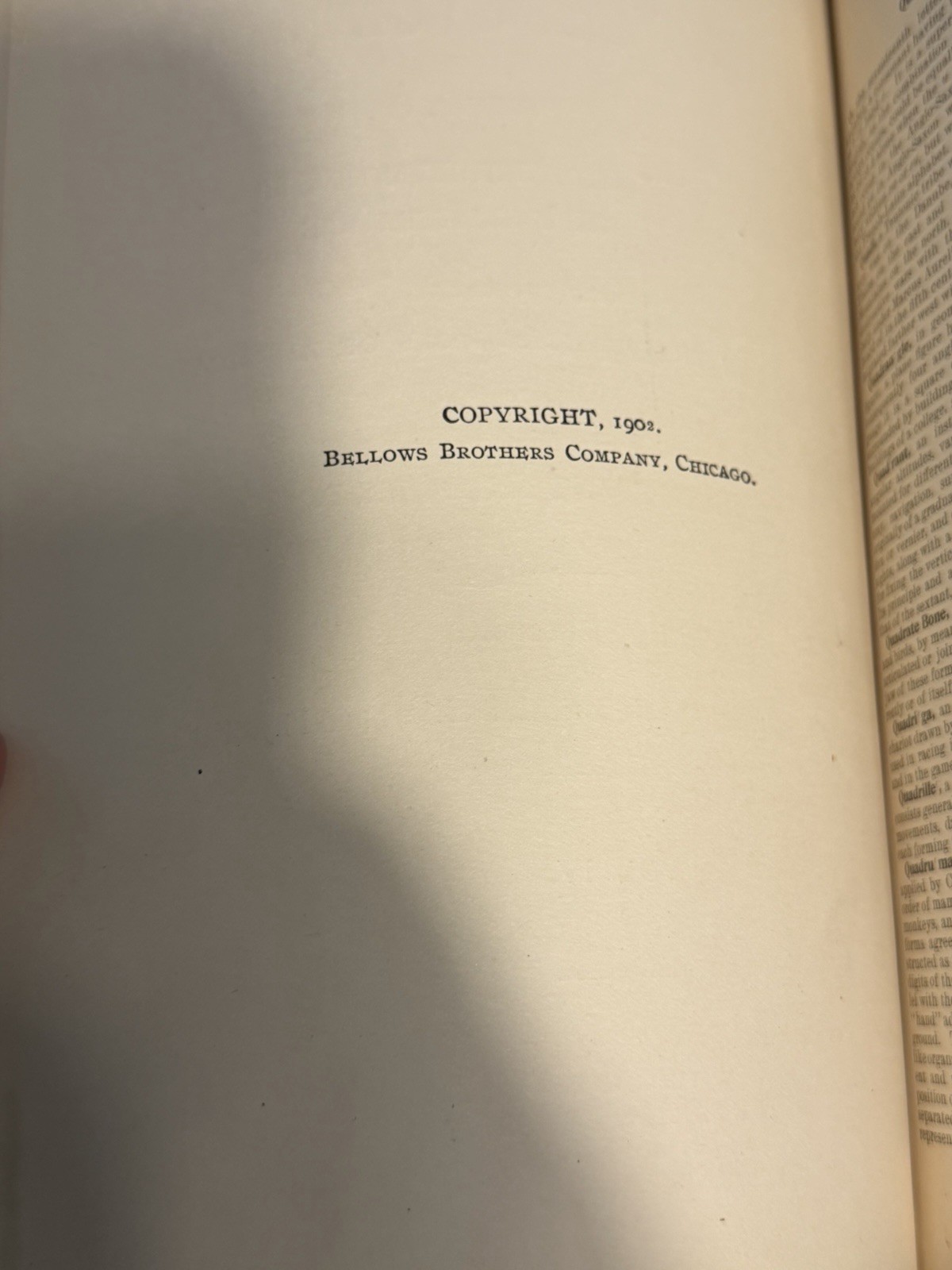 1902 School Library Encyclopedia Complete 4 Vol Set Bellows Bros Leather Bound