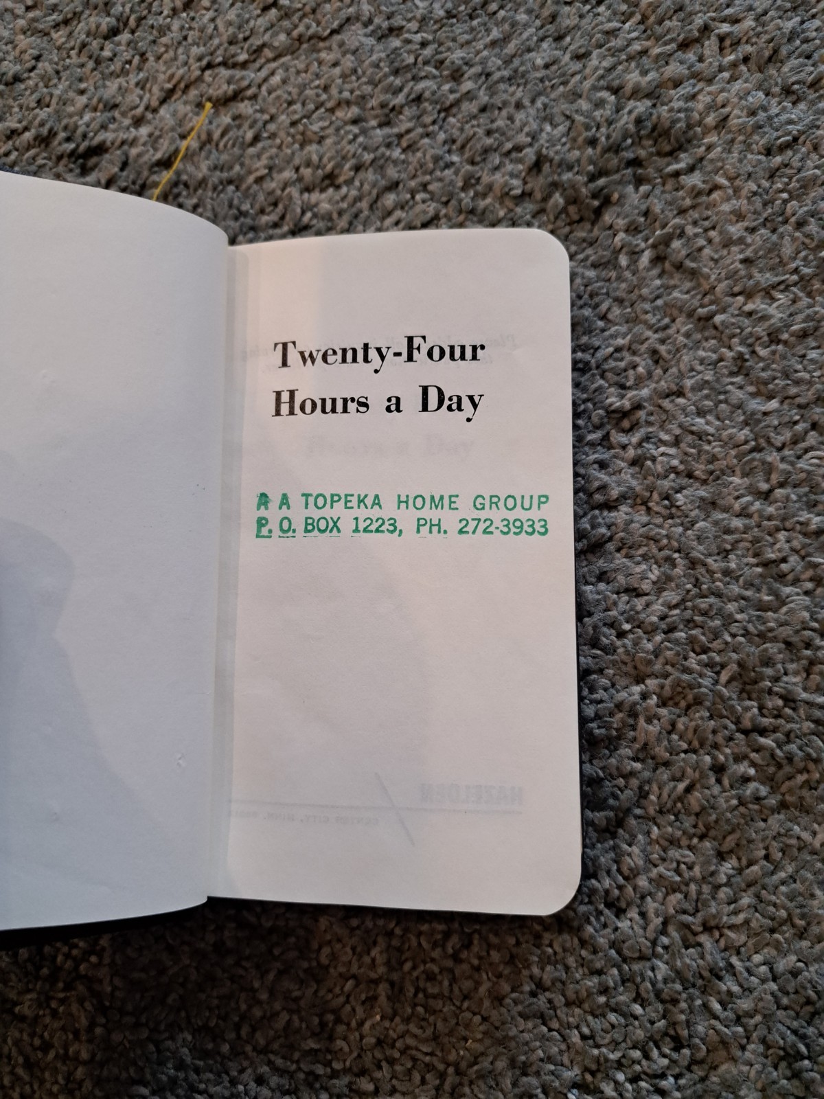 Twenty-Four Hours a Day Hazelden Alcoholics Anonymous