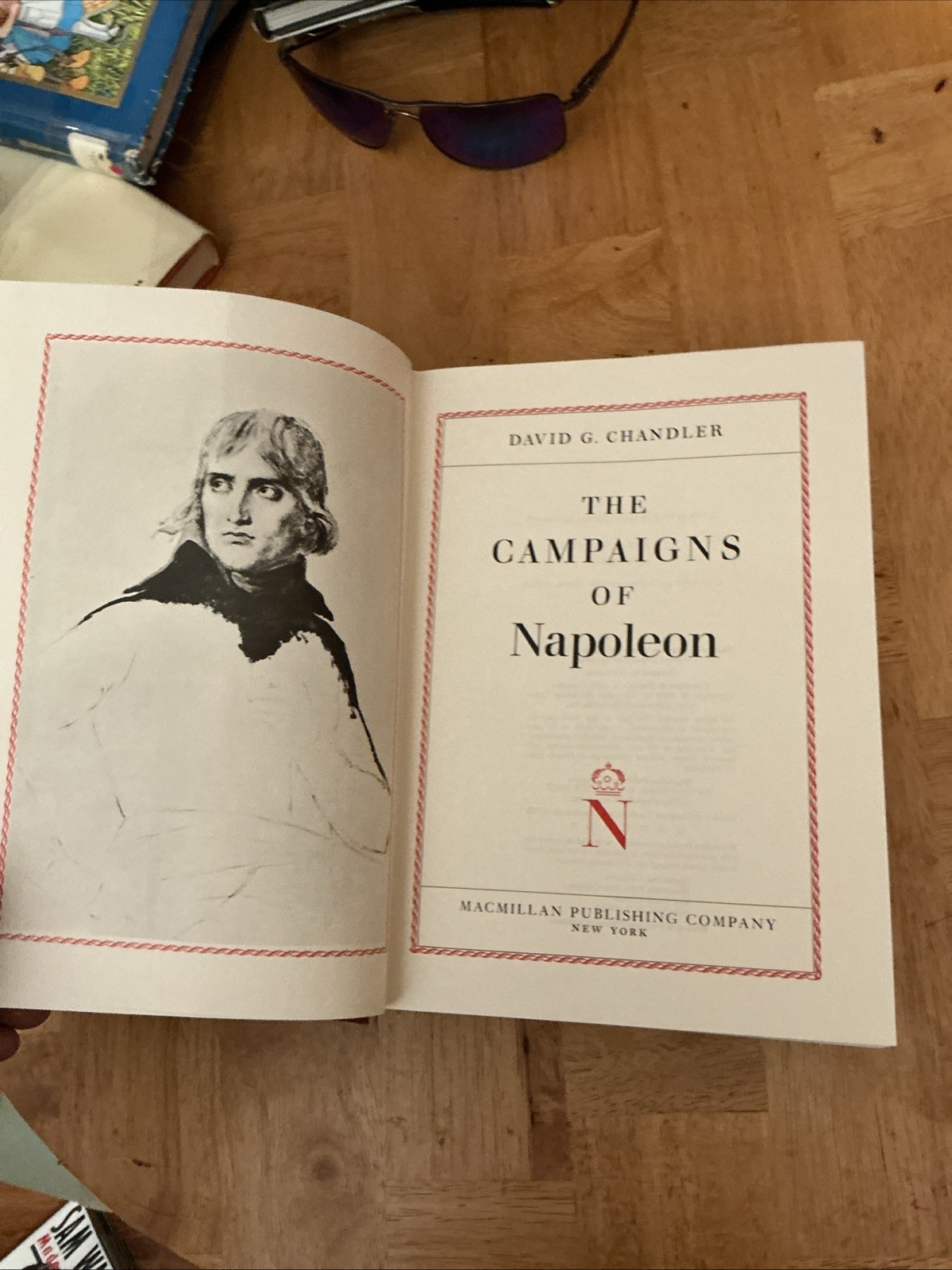 The Campaigns of Napoleon by David G Chandler 1966 1st Ed 9th prnt PRICE Clipped