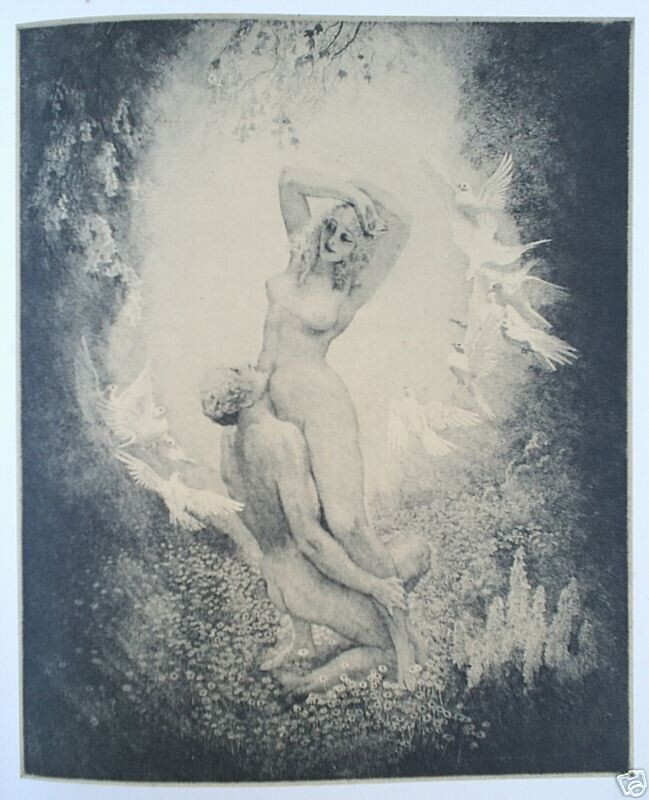 1982 NORMAN LINDSAY ETCHINGS *LIKE NEW*w 100 FULL PAGE PLATES FREE EXPRESS W/W
