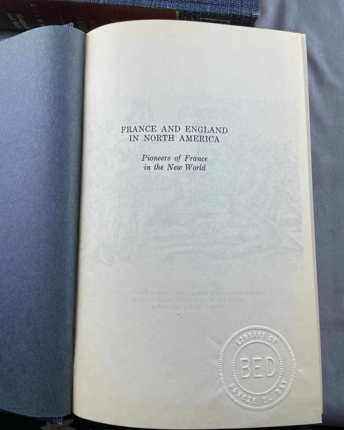 American Classics Francis Parkman 9 Volume Set France & England In North America