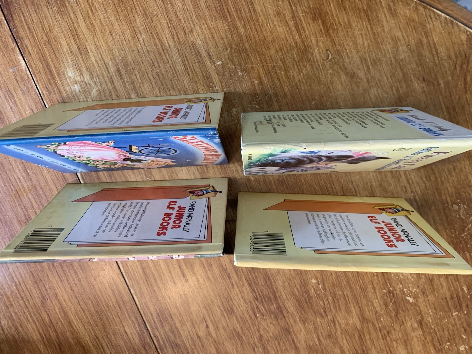 VTG Lot Of Four Rand McNally Junior Elf Books: 1960’s/early 1970’s