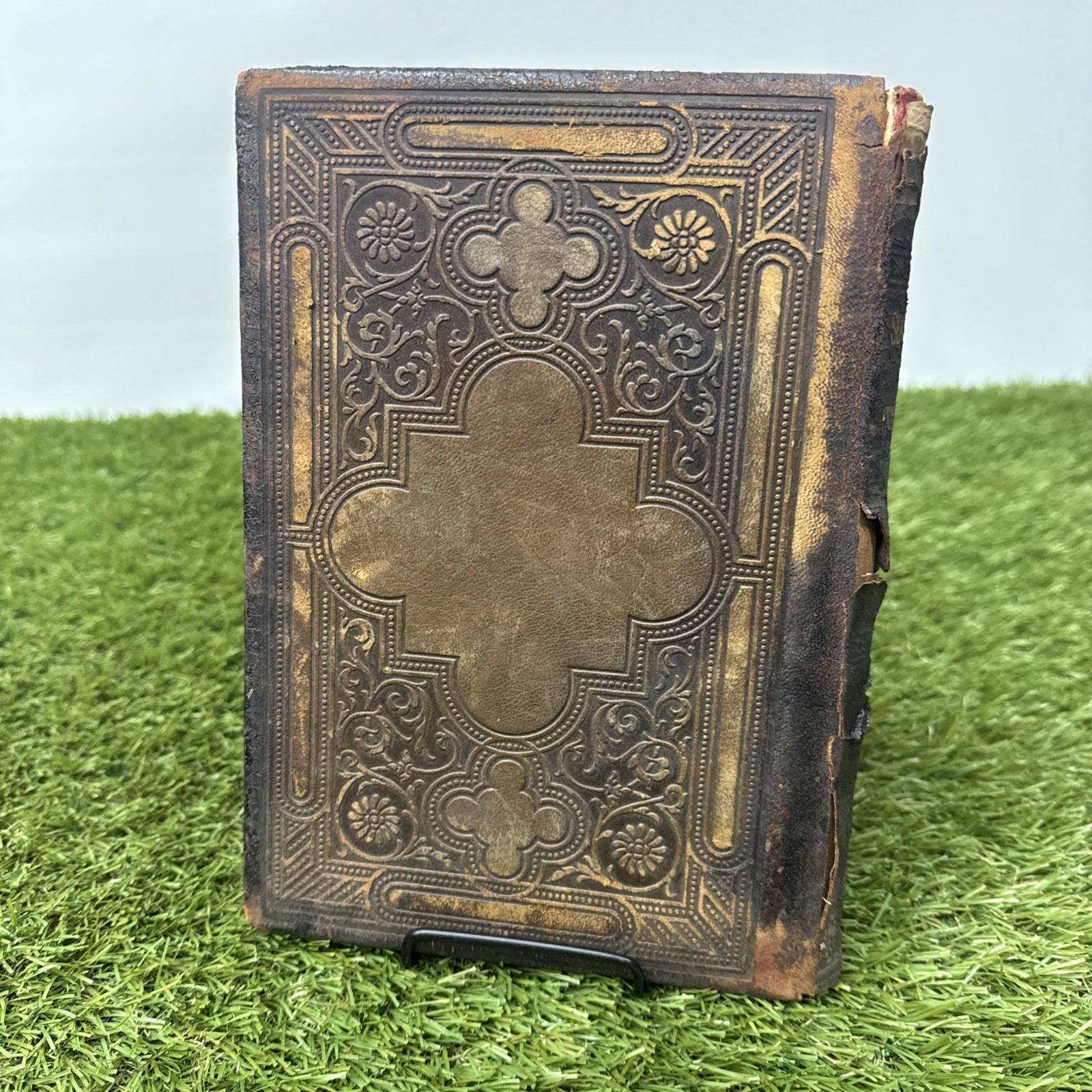 1850’s Souvenir Of Friendship – Illustrated Gift Book Leather Butterfeild Trail
