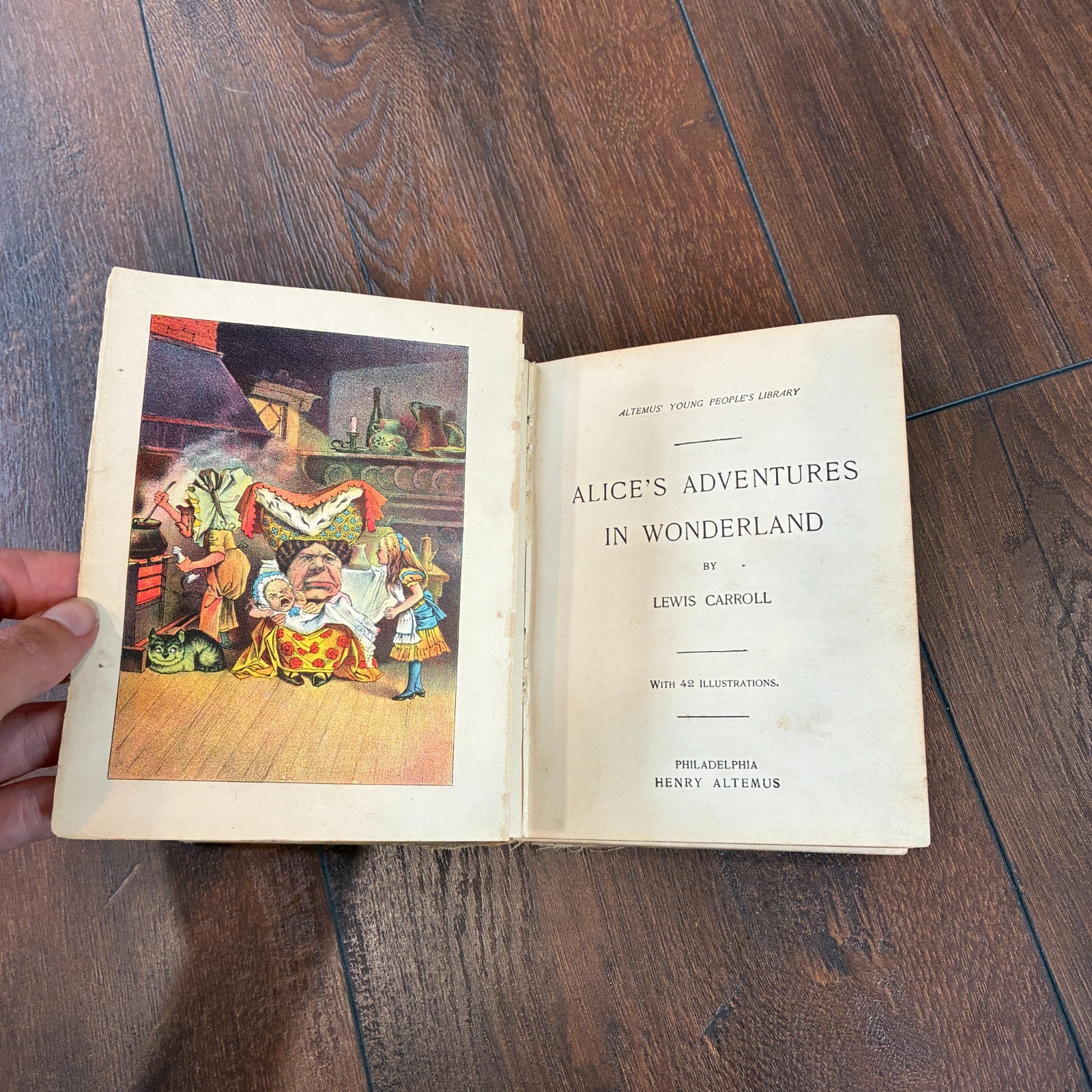 Alice’s Adventures in Wonderland, Lewis Carroll, 1896