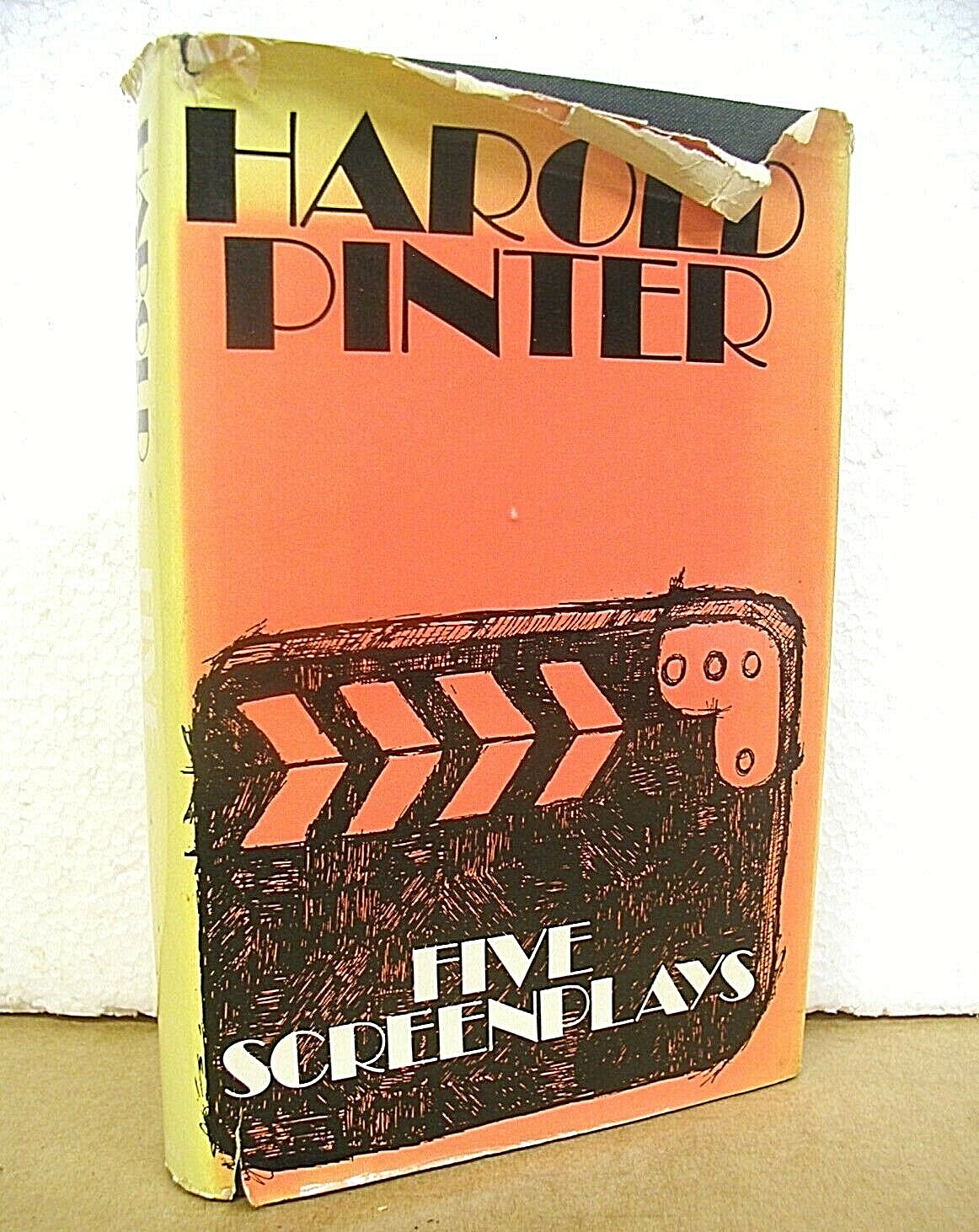 Five Screenplays By Harold Pinter 1971 Hardcover Dustjacket First Edition