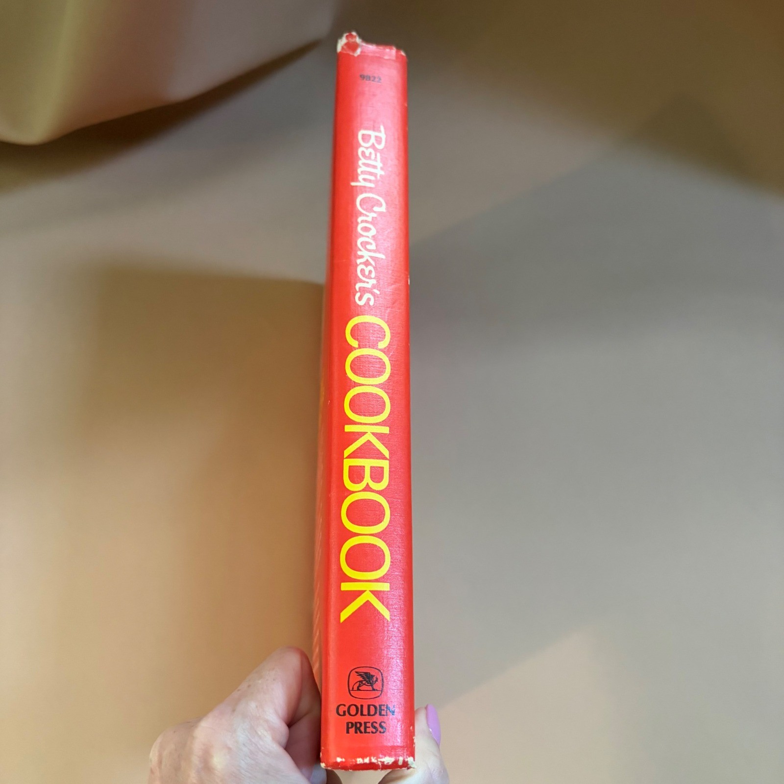 Betty Crocker’s Cookbook 1973 Vintage Hardcover Golden Press 19th Printing Red