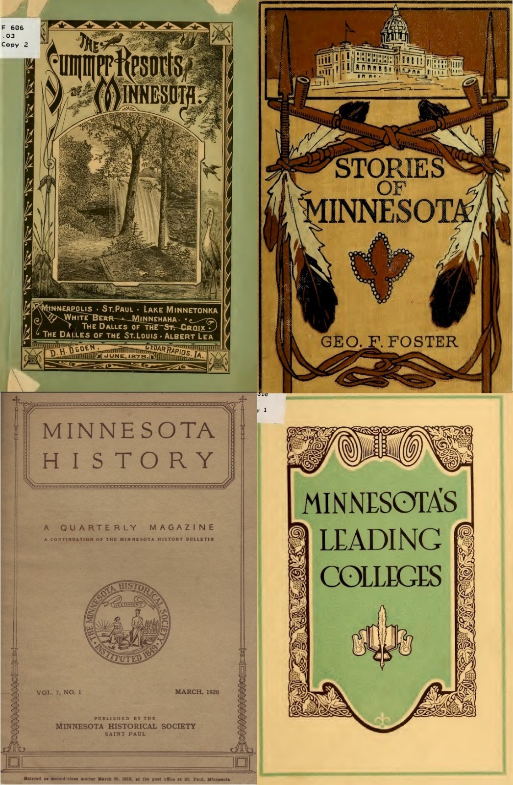 Minnesota History Genealogy Ancestry Family Records Vol.2 – 123 Old Books on DVD