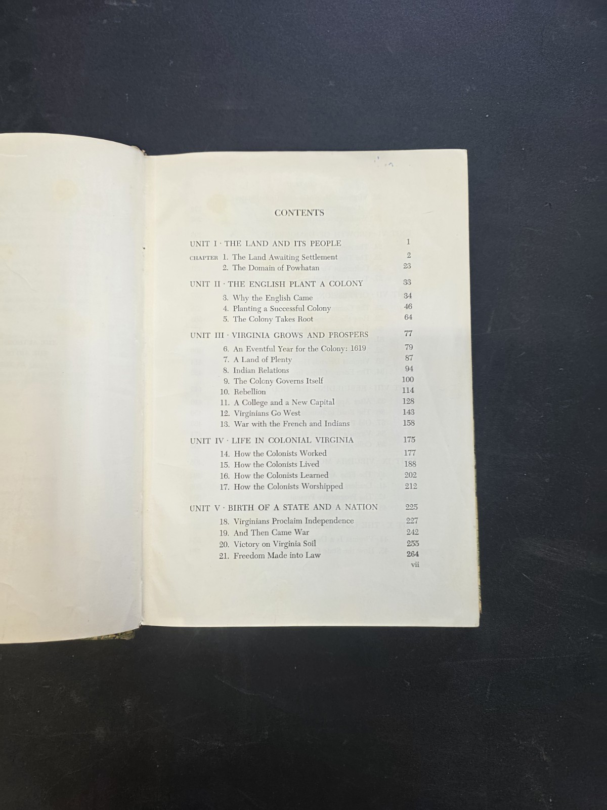 Vintage textbook: “Virginia: History Government Geography,” 1964 Revised