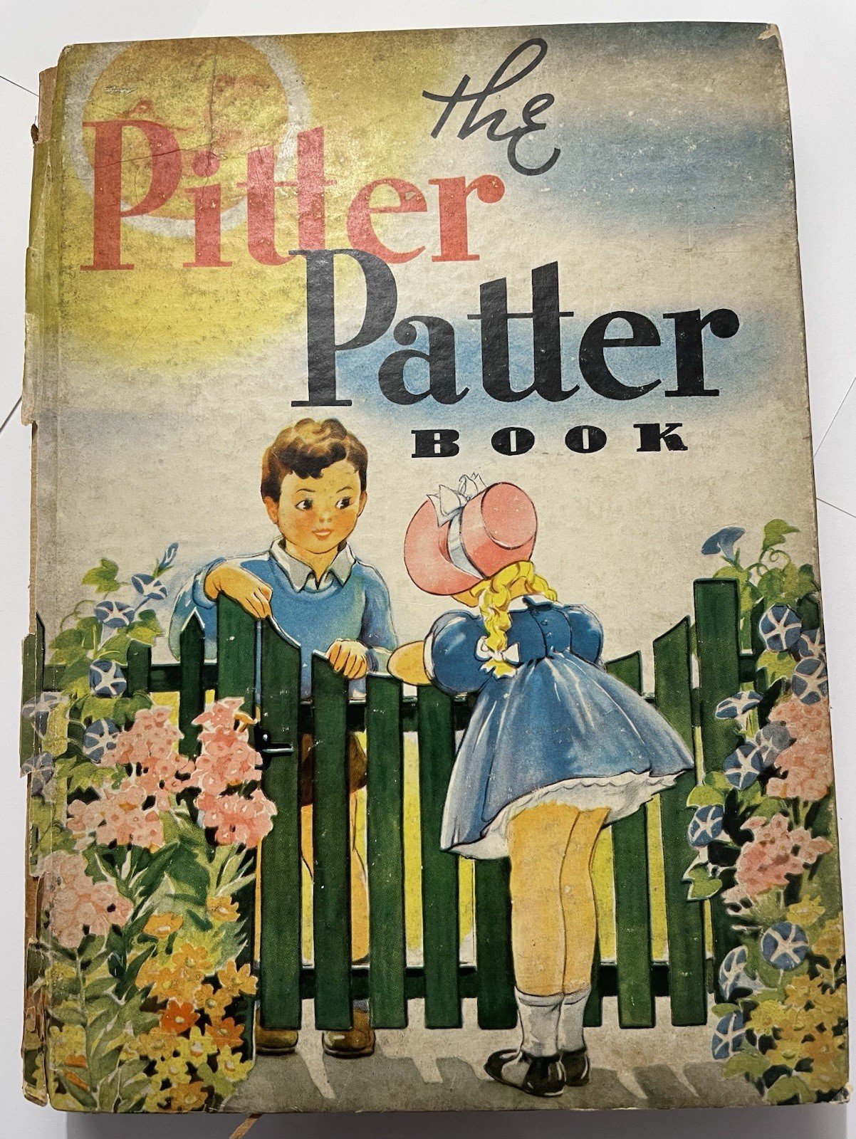 1936 The Pitter Patter Book Whitman Publishing Vintage Children’s Story Book
