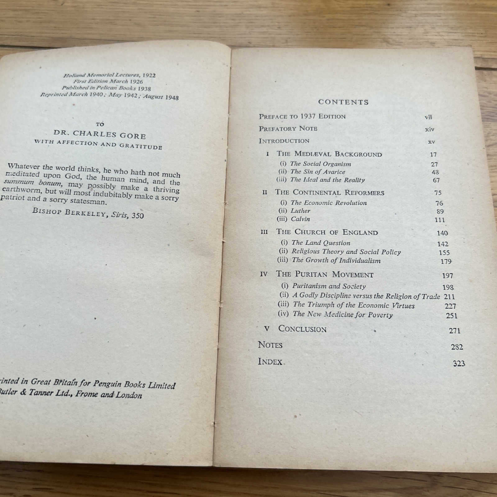 RELIGION AND THE RISE OF CAPITALISM RH Tawney 1948 Pelican