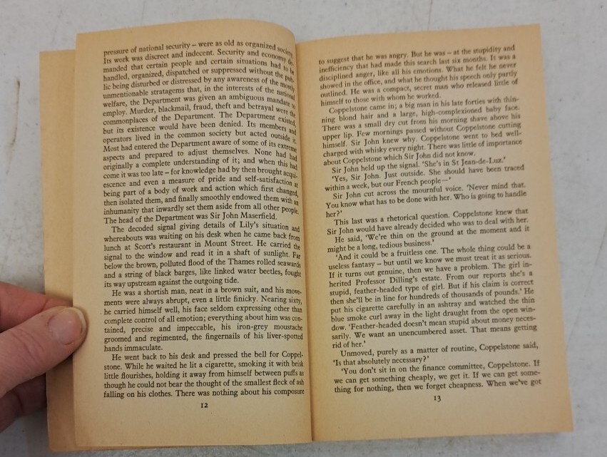 Vintage 1973 Thriller, Victor Canning, Firecrest #2.5.37