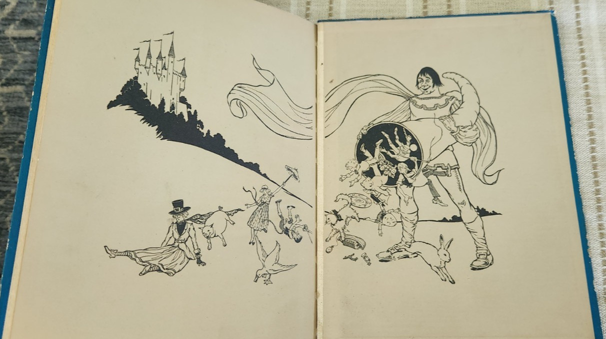 Fairy Tales From Grimm H. Mabie Illus. Ethel Franklin Betts Full COLOR. ca 1935