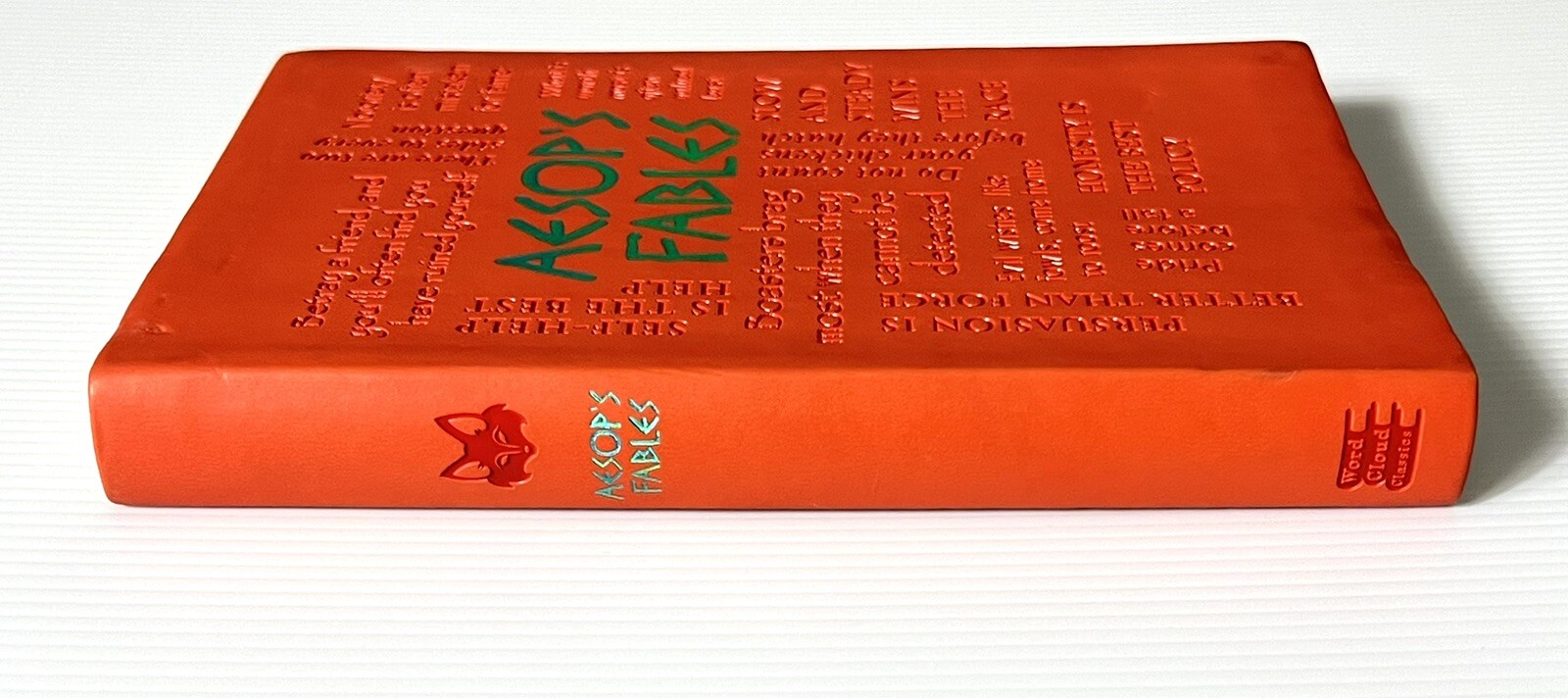 Aesop’s Fables Illustrated by Rackham Word Cloud Classics Faux Leather 2013