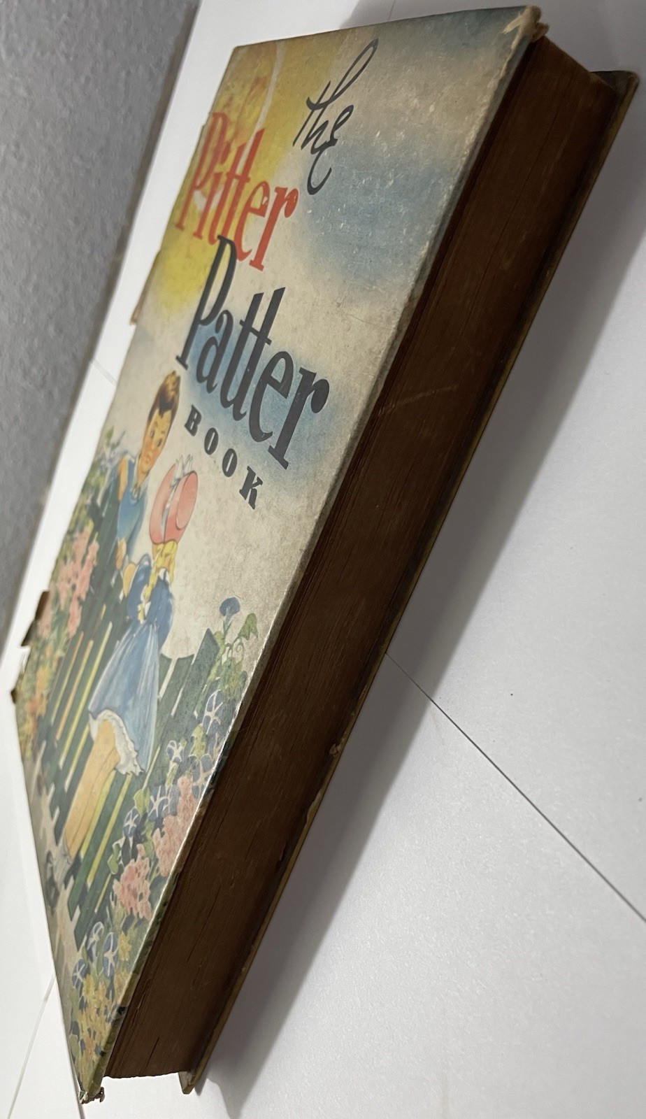 1936 The Pitter Patter Book Whitman Publishing Vintage Children’s Story Book