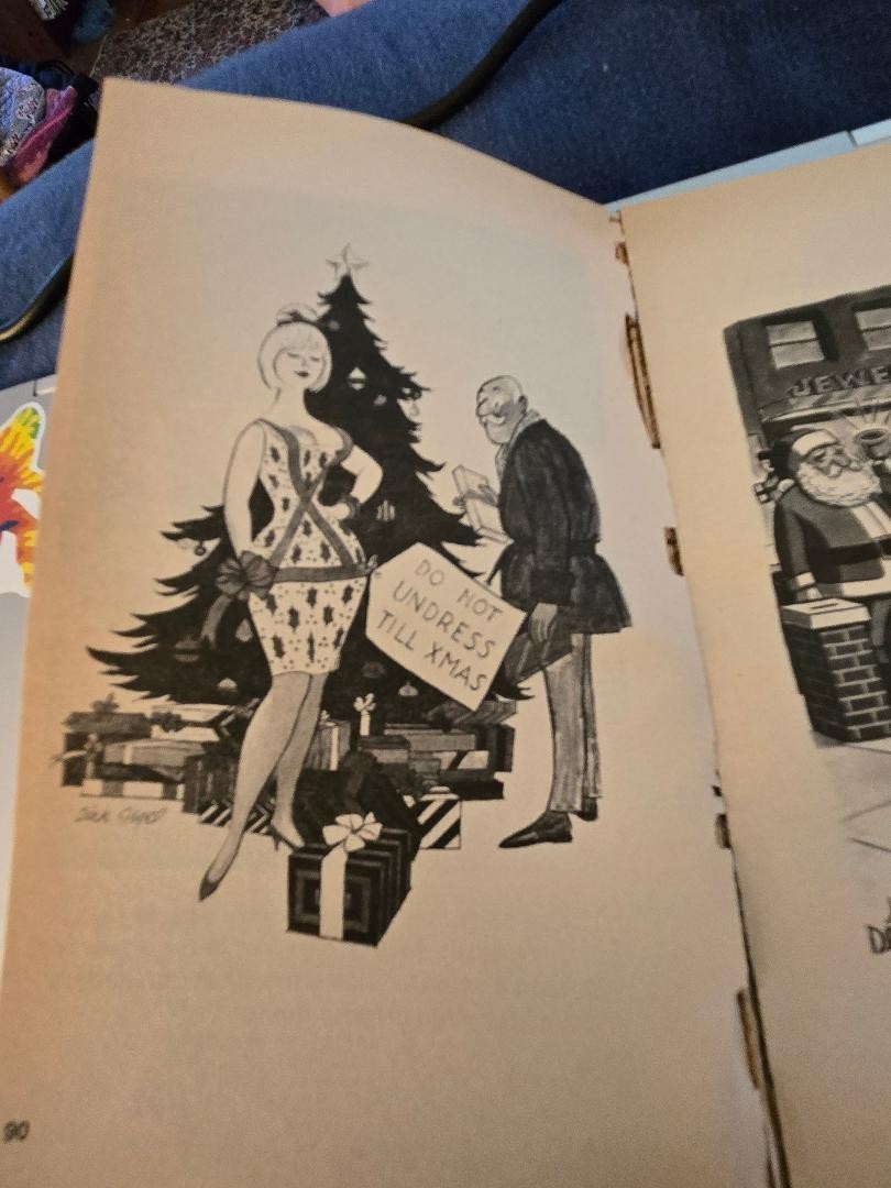 Yes, Virginia, There IS a Santa Claus 1979 Playboy Vintage Cartoon Paperback
