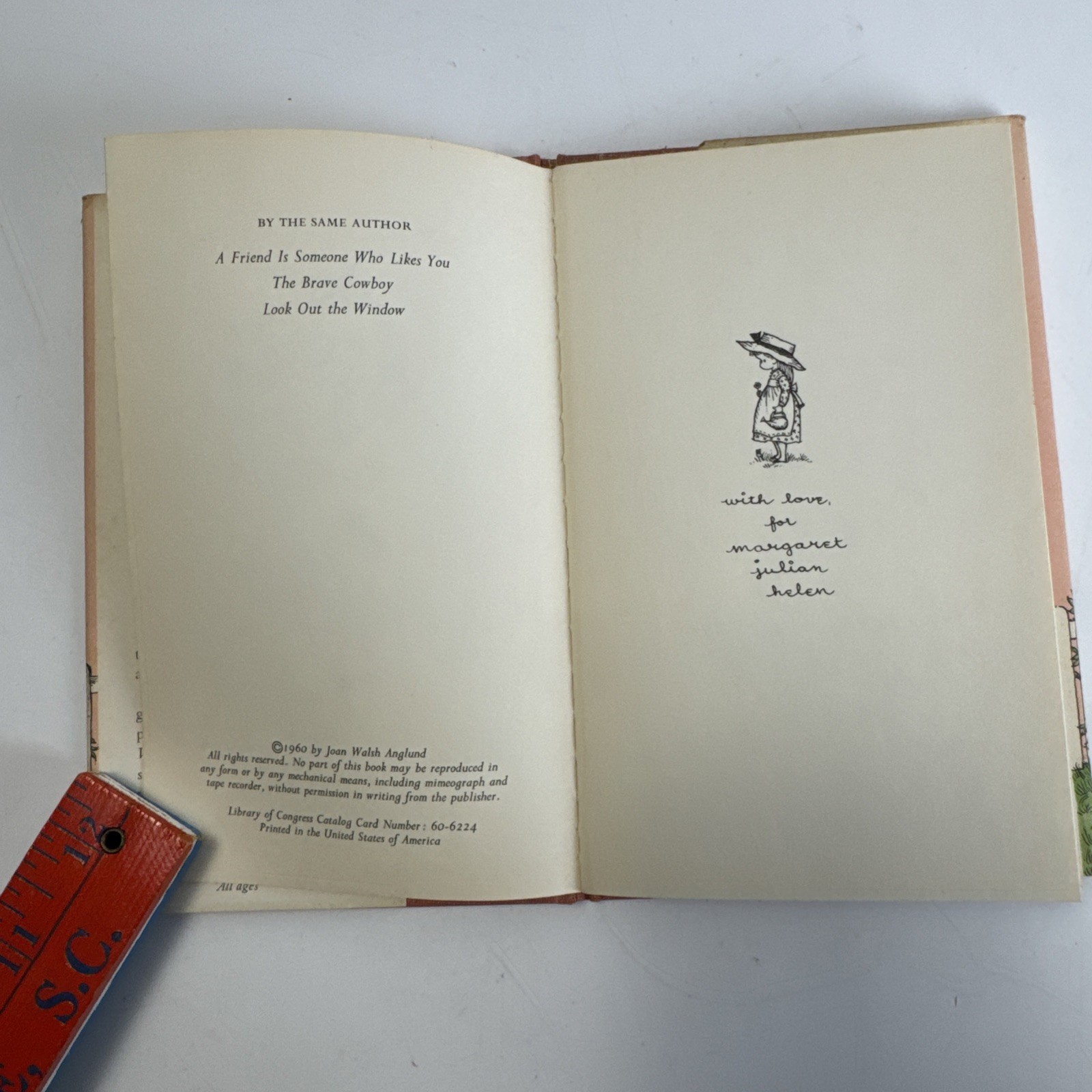3 Vintage Joan Walsh Anglund Hardcover Book Lot Love Friendship Spring Exc Cond