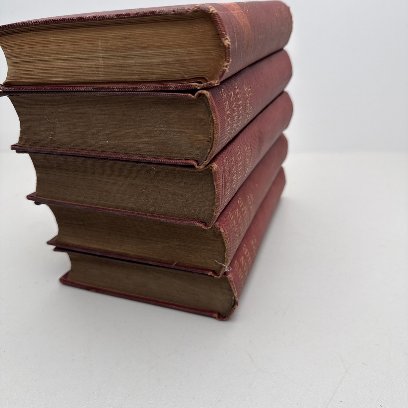 Complete Set 1-5 Gibbon’s Decline & Fall of the Roman Empire Porter & Coates