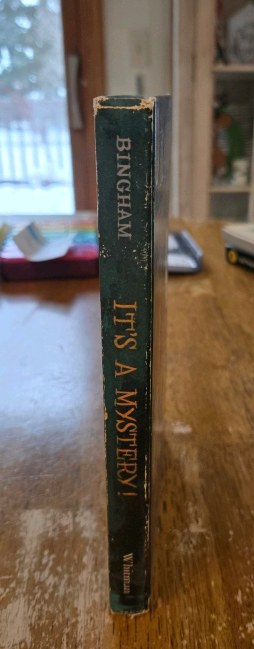 VINTAGE IT’S A MYSTERY STORIES OF SUSPENSE BY MILDRED BINGHAM 1965 HB