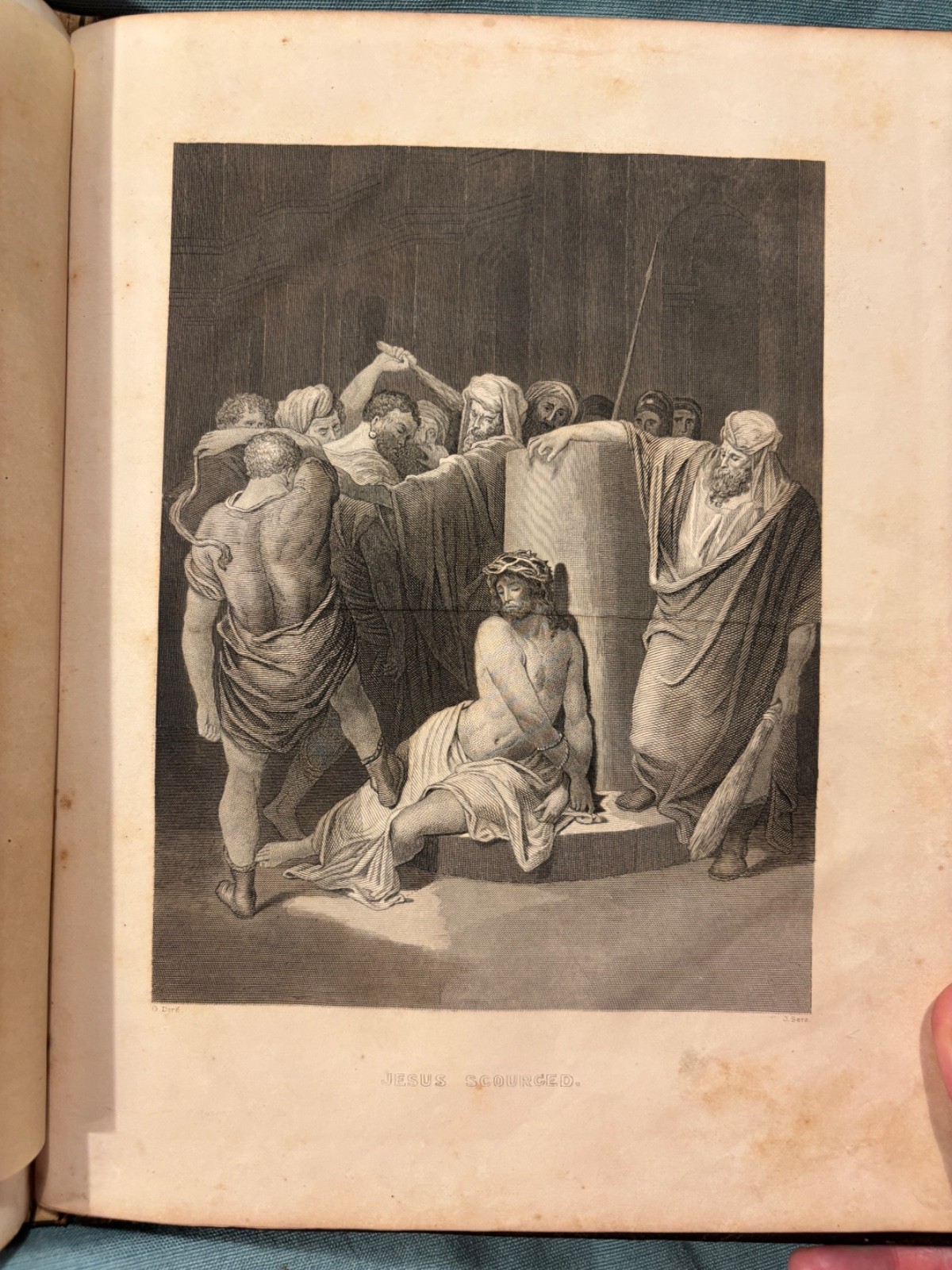 Pictorial Family Bible Salesman Sample 1874. Rare, intact, lovely, interesting
