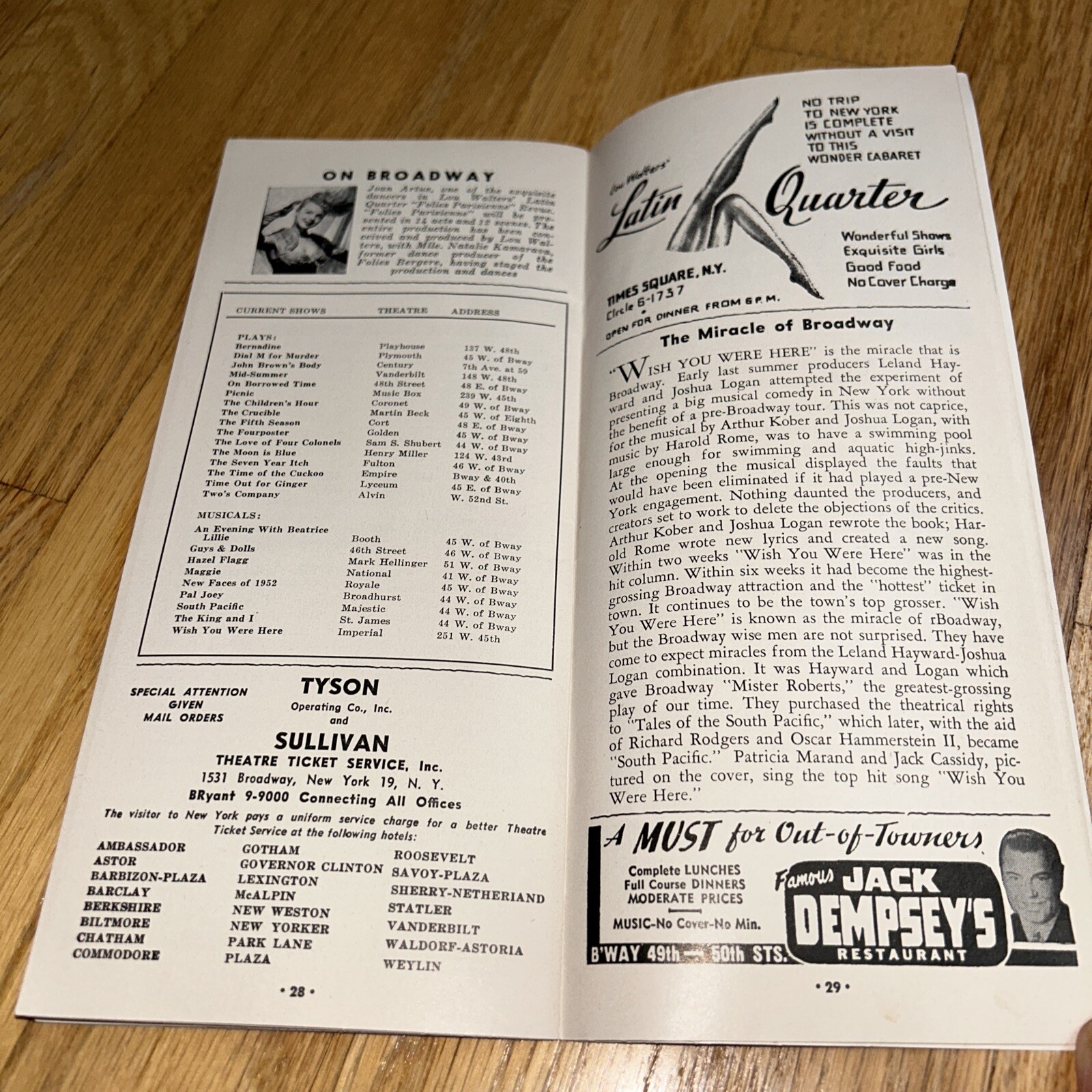 March 1953 THE NEW YORK VISITOR NY Guide Book NEW YORK CENTRAL SYSTEM Railroad