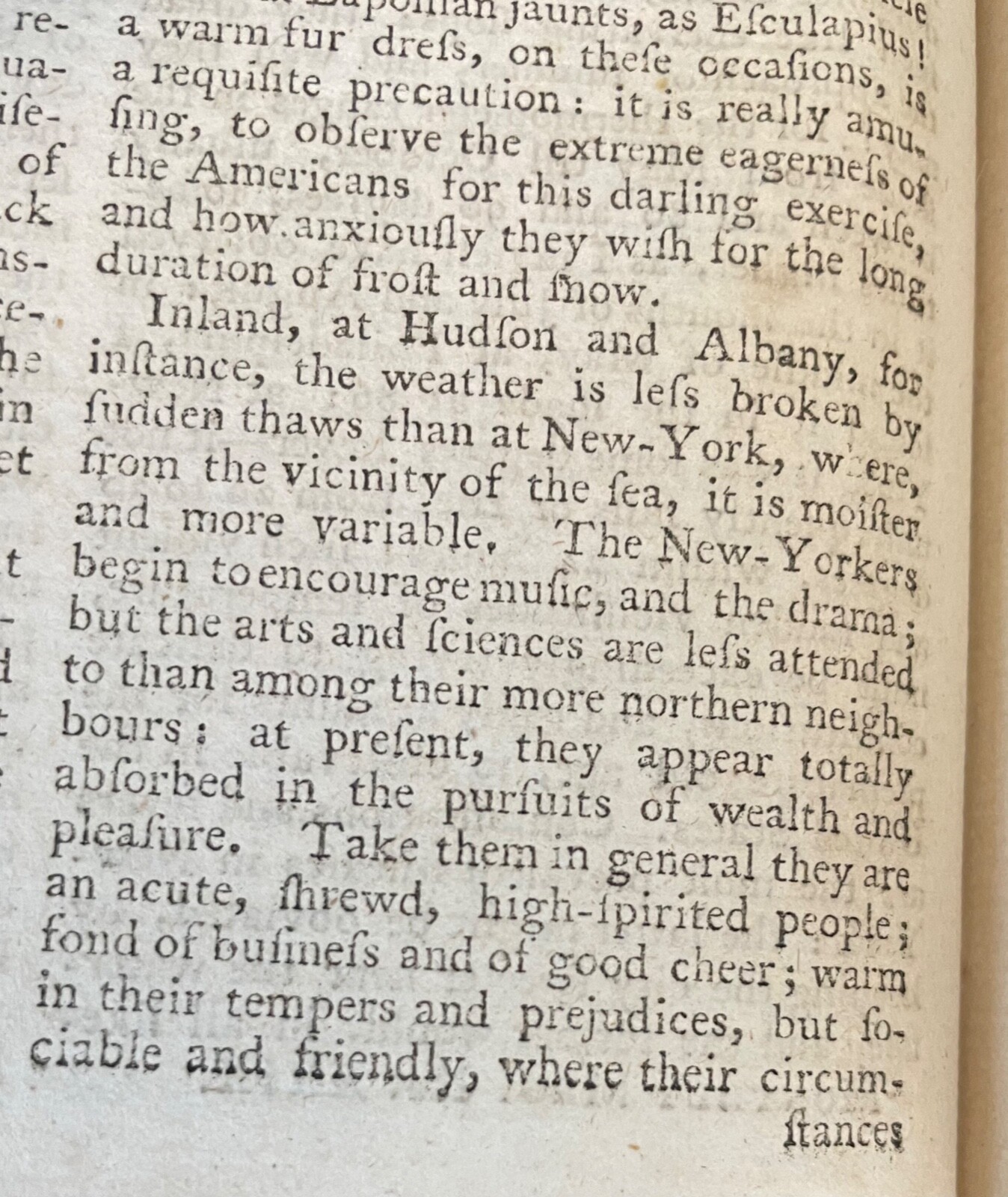 1798 MONTHLY MAGAZINE TRAVELING IN NEW YORK CITY NJ PA MISSOURI TRIBES ~ Binding