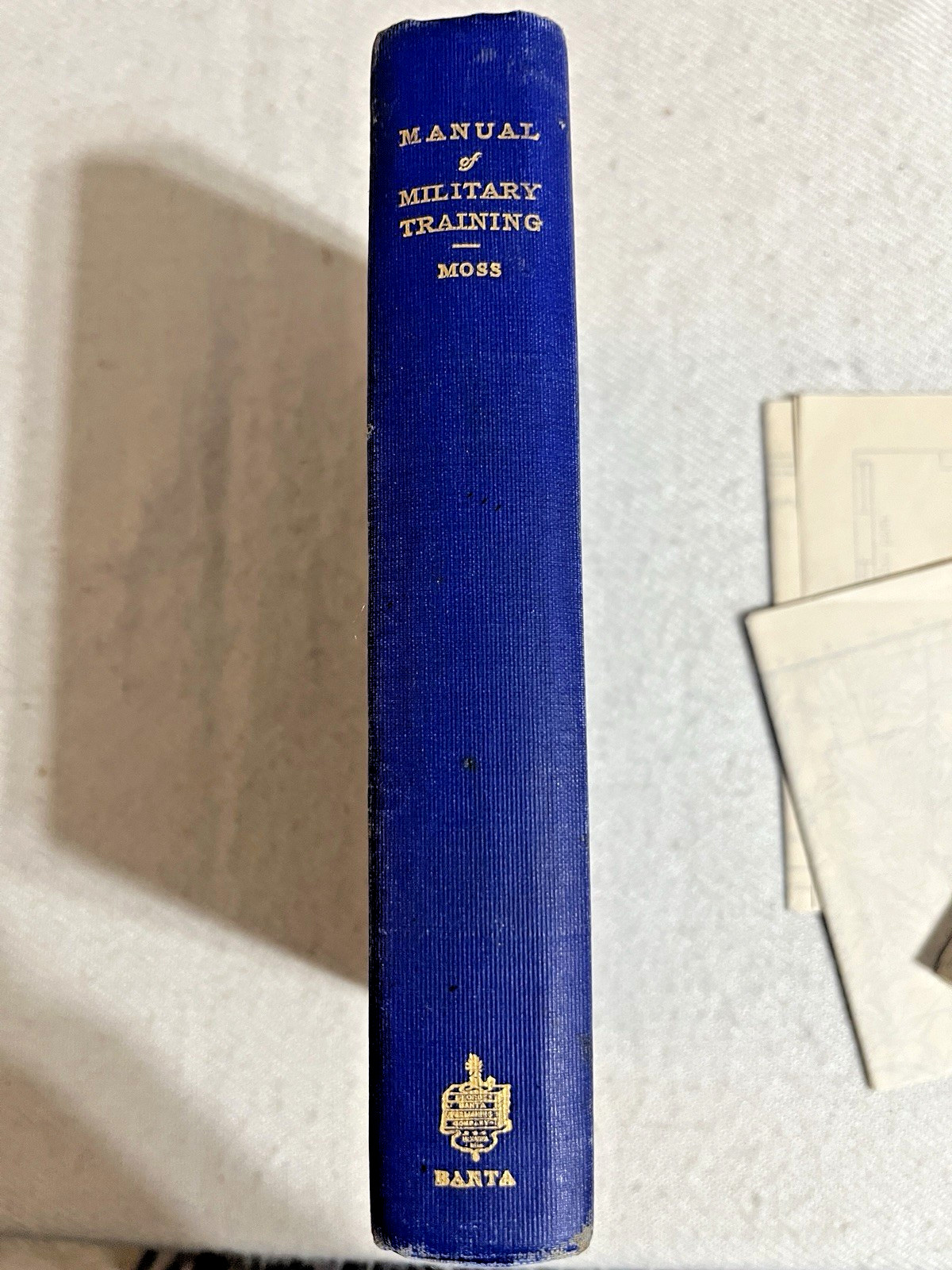 Manual of Military Training – 1917 + 3 MAPS by Major James A. Moss