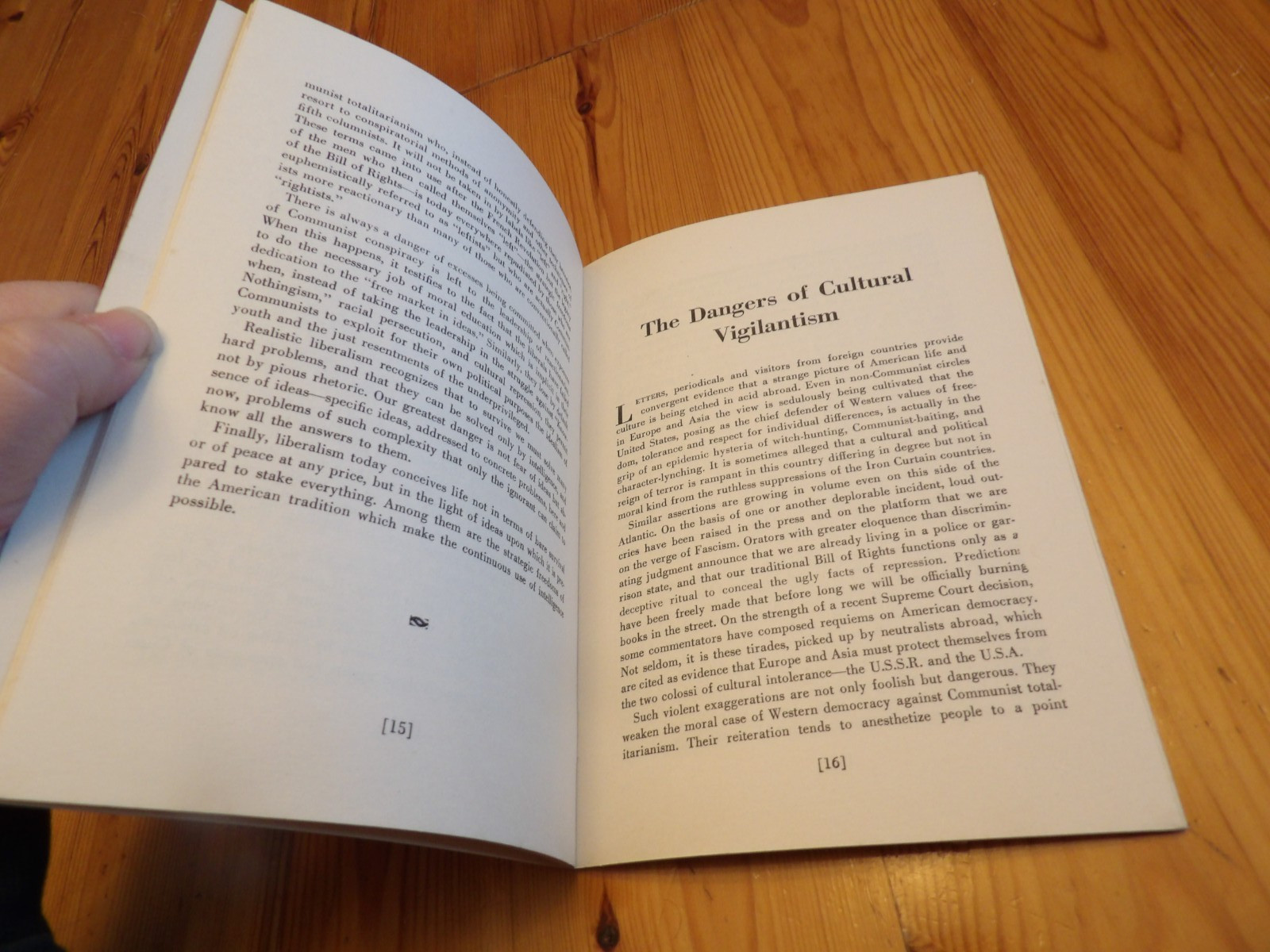 Heresy, Yes, Conspiracy, No by Sidney Hook, Committee for Cultural Freedom
