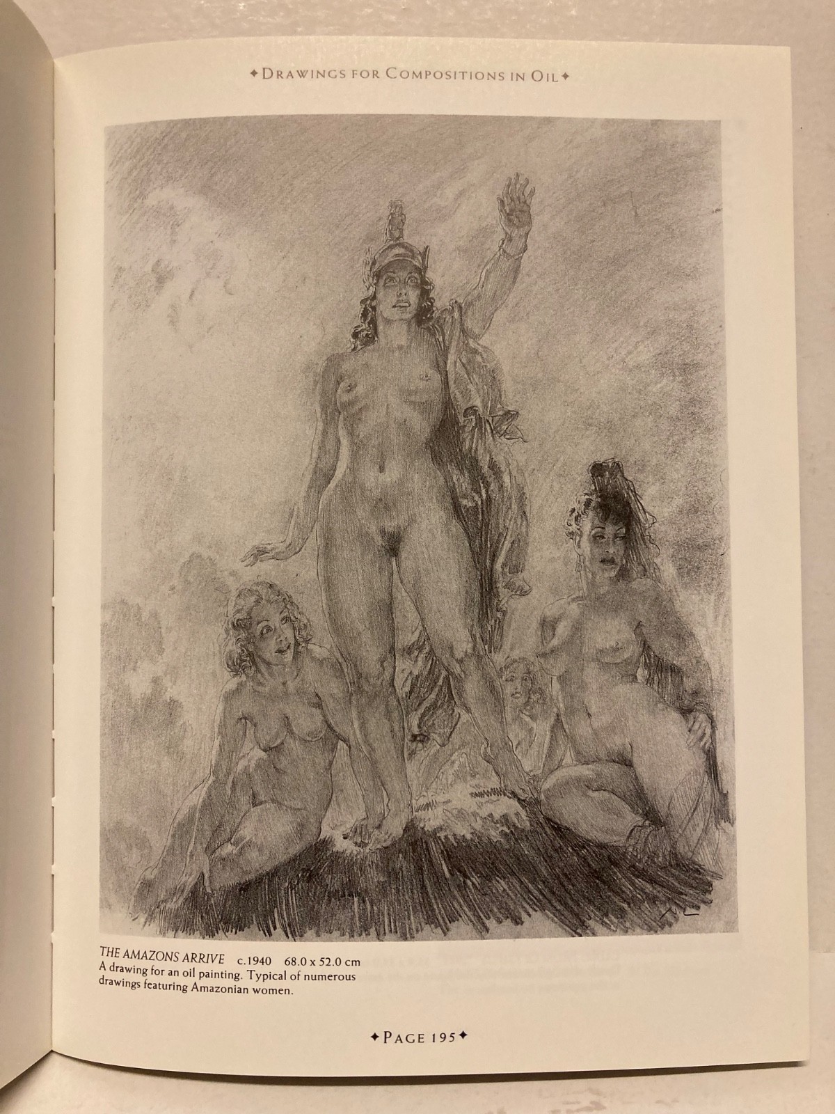 Norman Lindsay ” IMPULSE TO DRAW ” by Lin Bloomfield & Signed – 224 Pages
