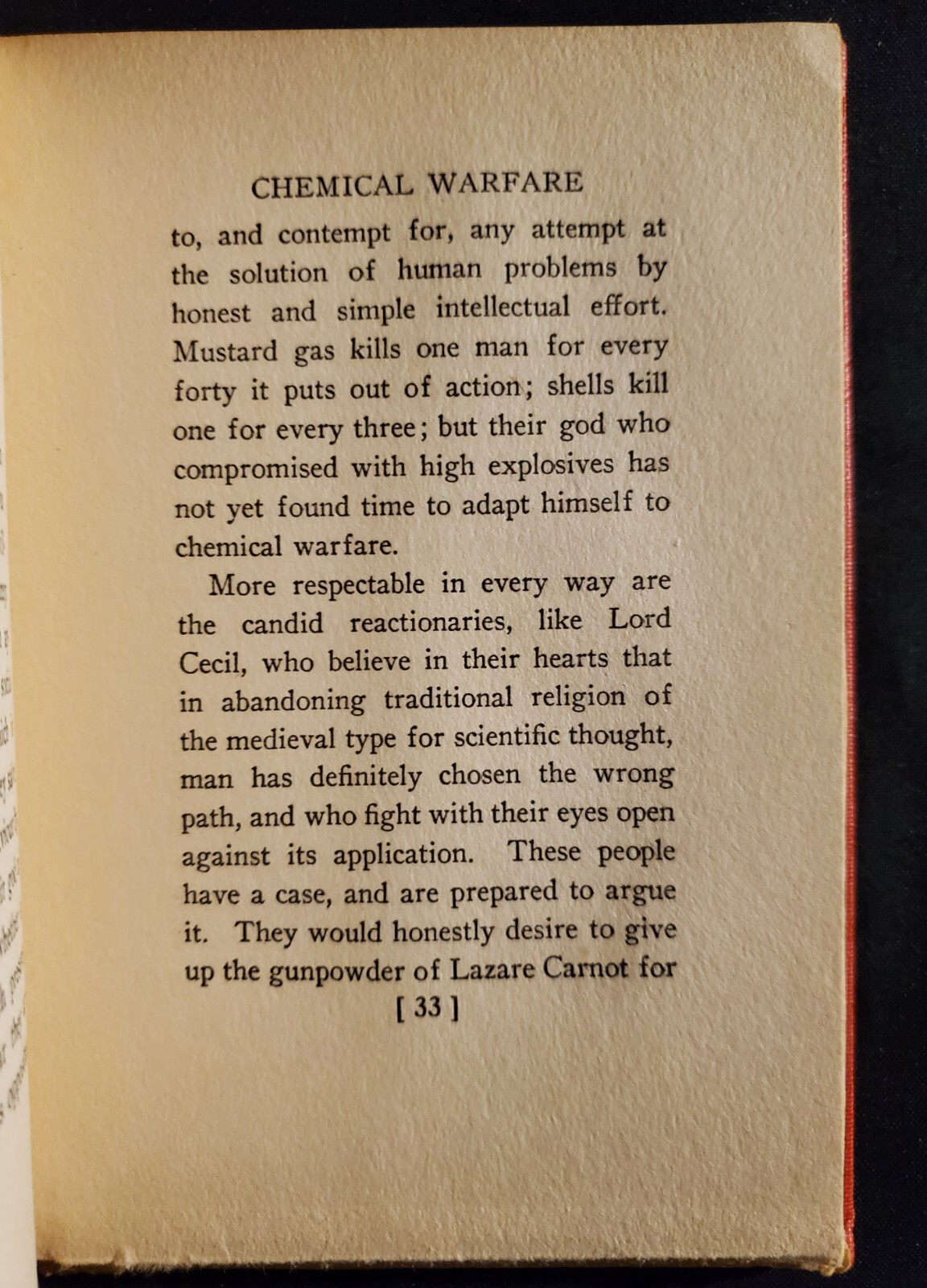 Callinicus: A Defence of Chemical Warfare Haldane, J. B. S. 1925 1ST EDITION