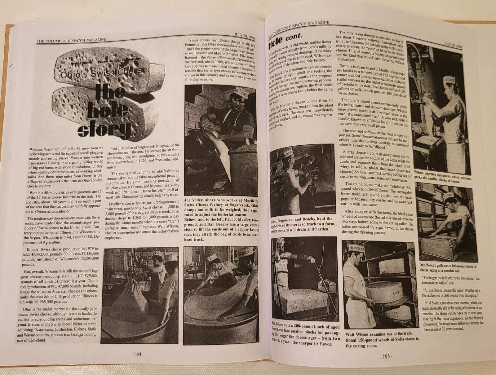 The Ohio Swiss Cheese Association 1918-2018 100 Years Illustrated History Book