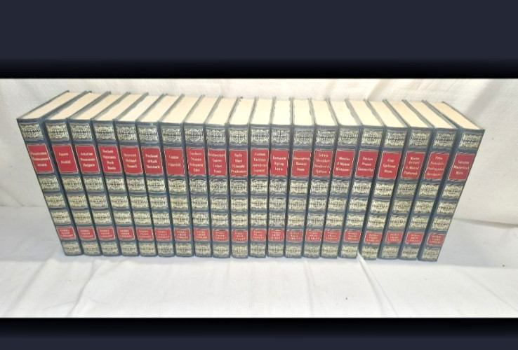 1971 Nobel Prize Library COMPLETE 20 Volume Hardcover Book Set