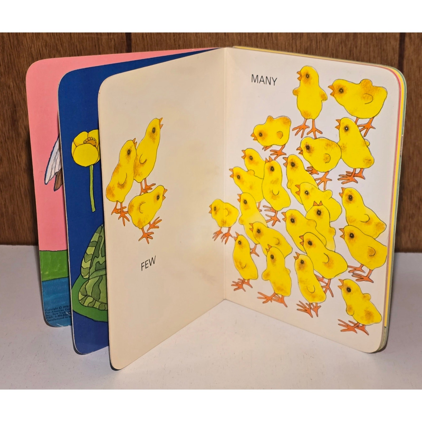 Vintage Random House Big and Little Board Book J P Miller Vintage 1976 Animals